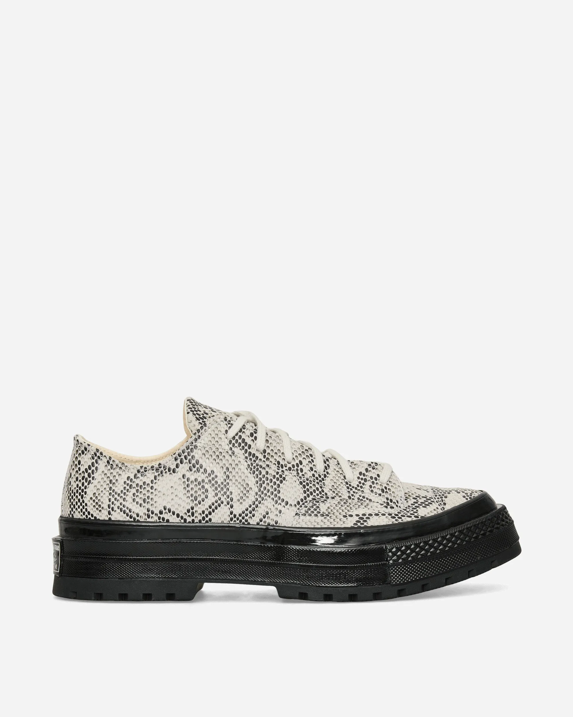 Chuck 70 Formal Suede Snake Print Sneakers Barely Grey Comfortable Wear