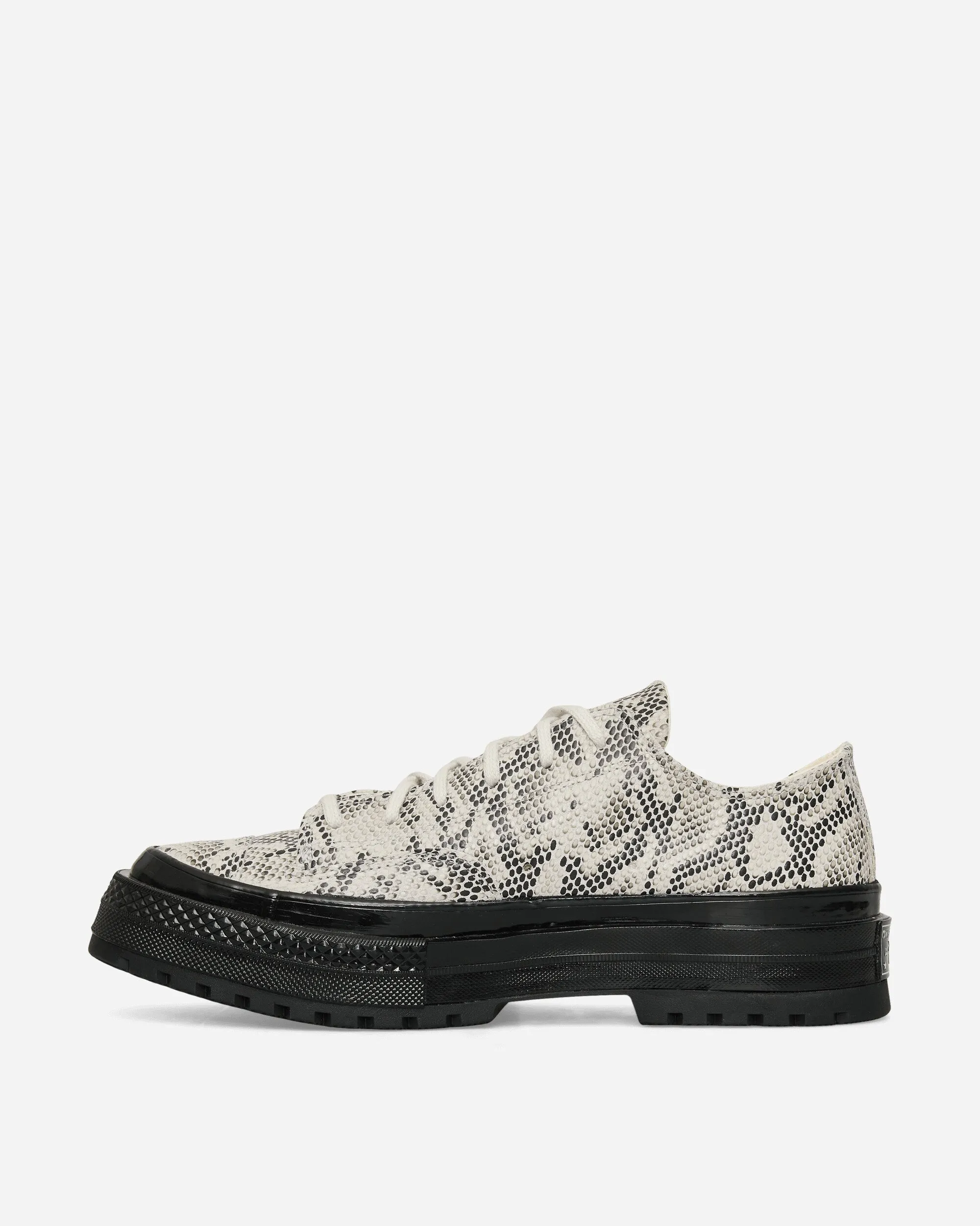 Chuck 70 Formal Suede Snake Print Sneakers Barely Grey Sport Casual Fashion Casual