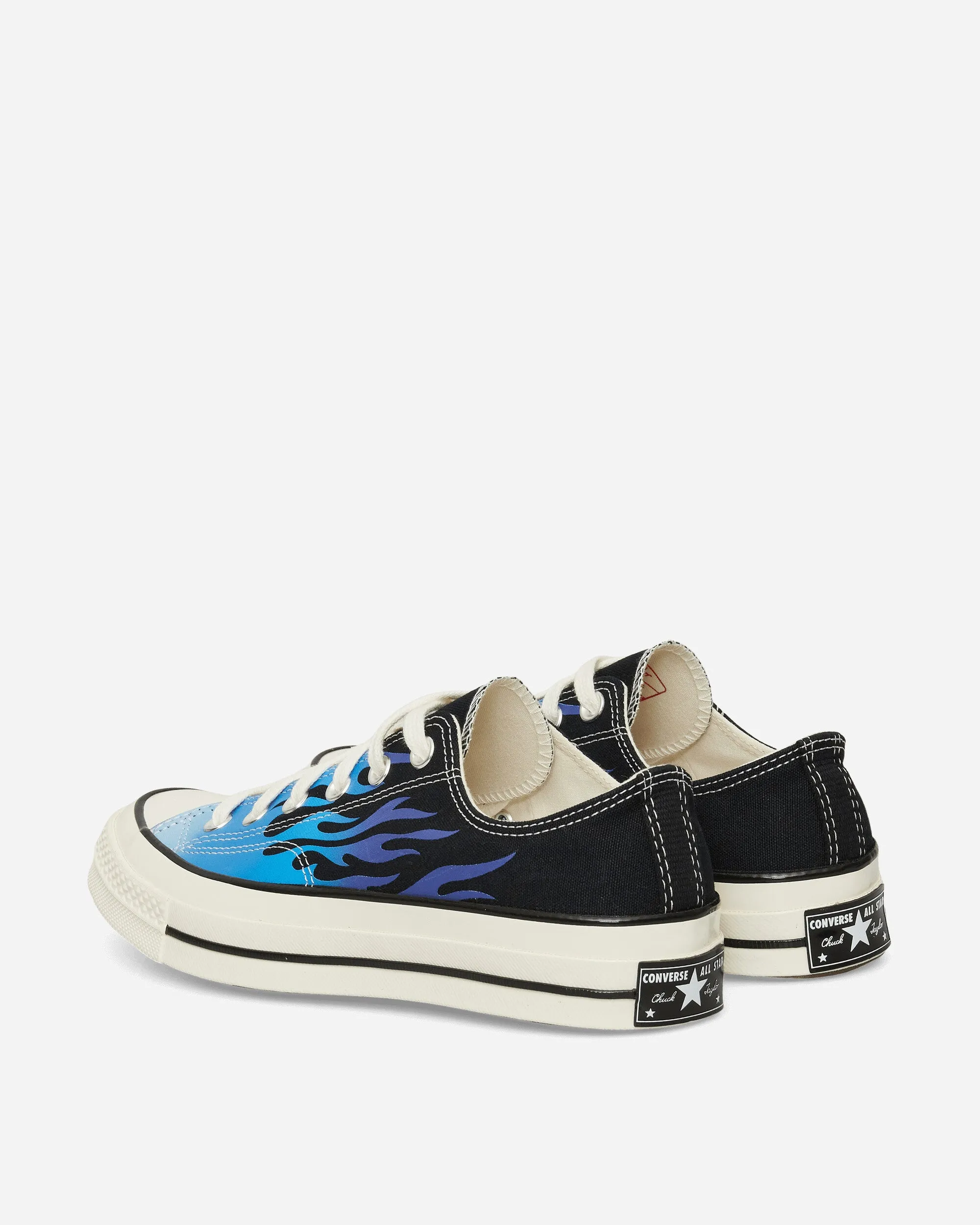 Gel Infused Heel Chuck 70 Low Fire Sneakers Black / Blue It / Cobalt