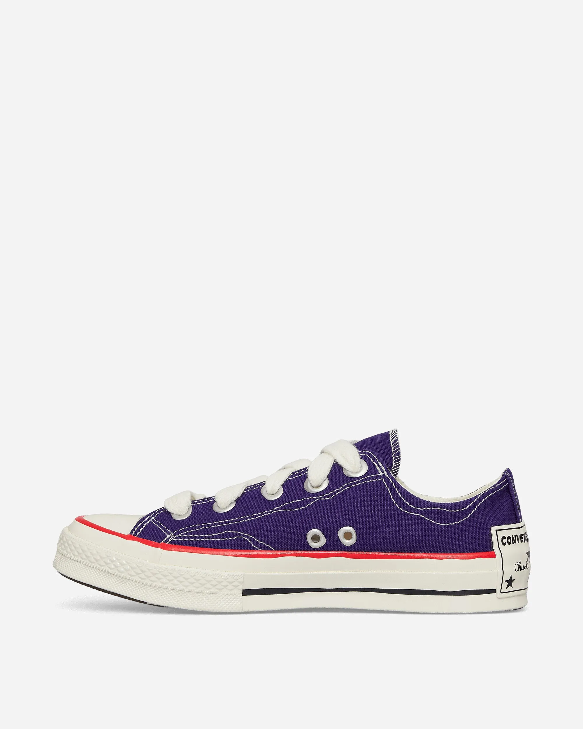 Memory Foam Insole Layer Chuck 70 Low Sketch Sneakers Court Purple