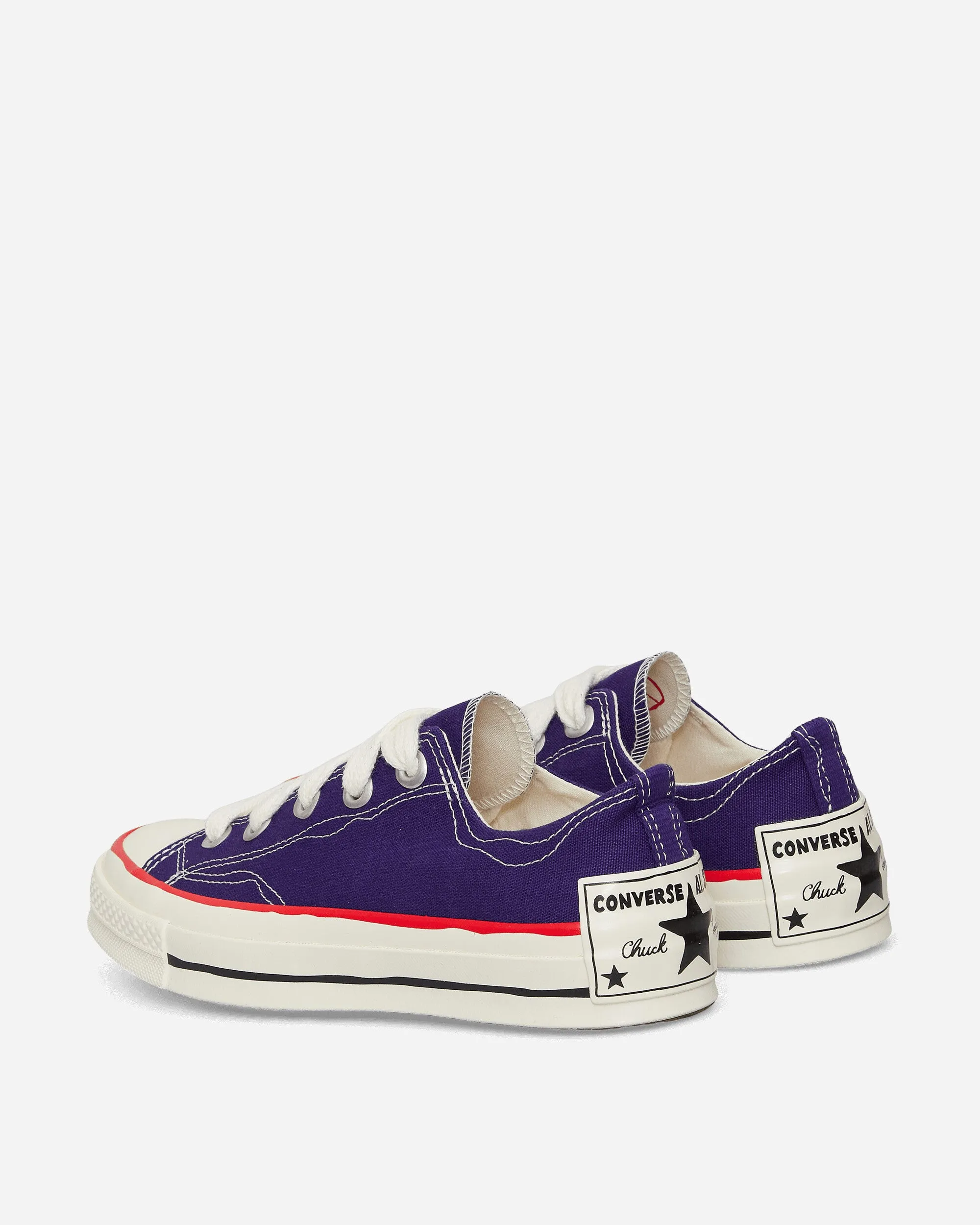 Shock Edge Chuck 70 Low Sketch Sneakers Court Purple