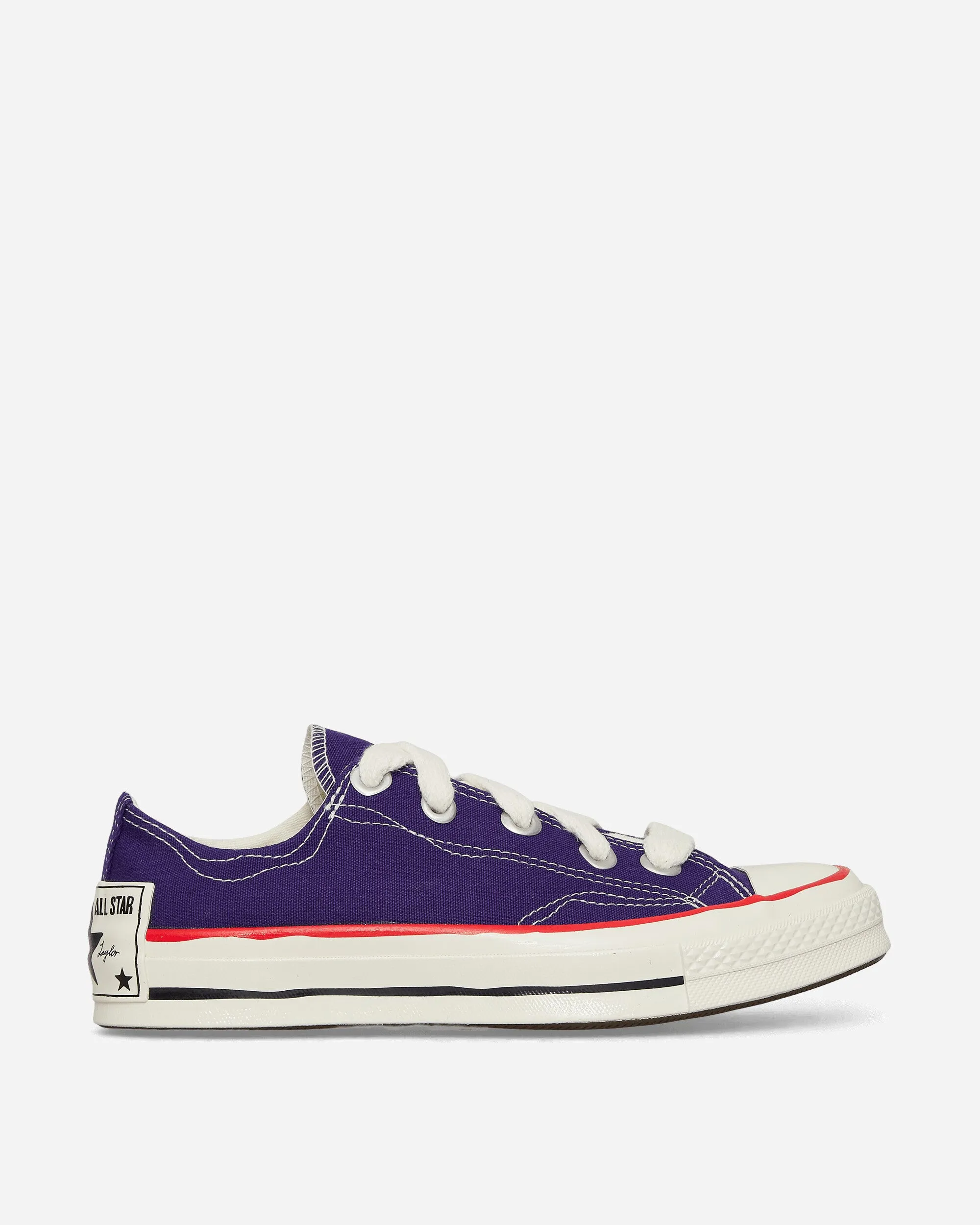 Chuck 70 Low Sketch Sneakers Court Purple Shape Hold Layered cushioning