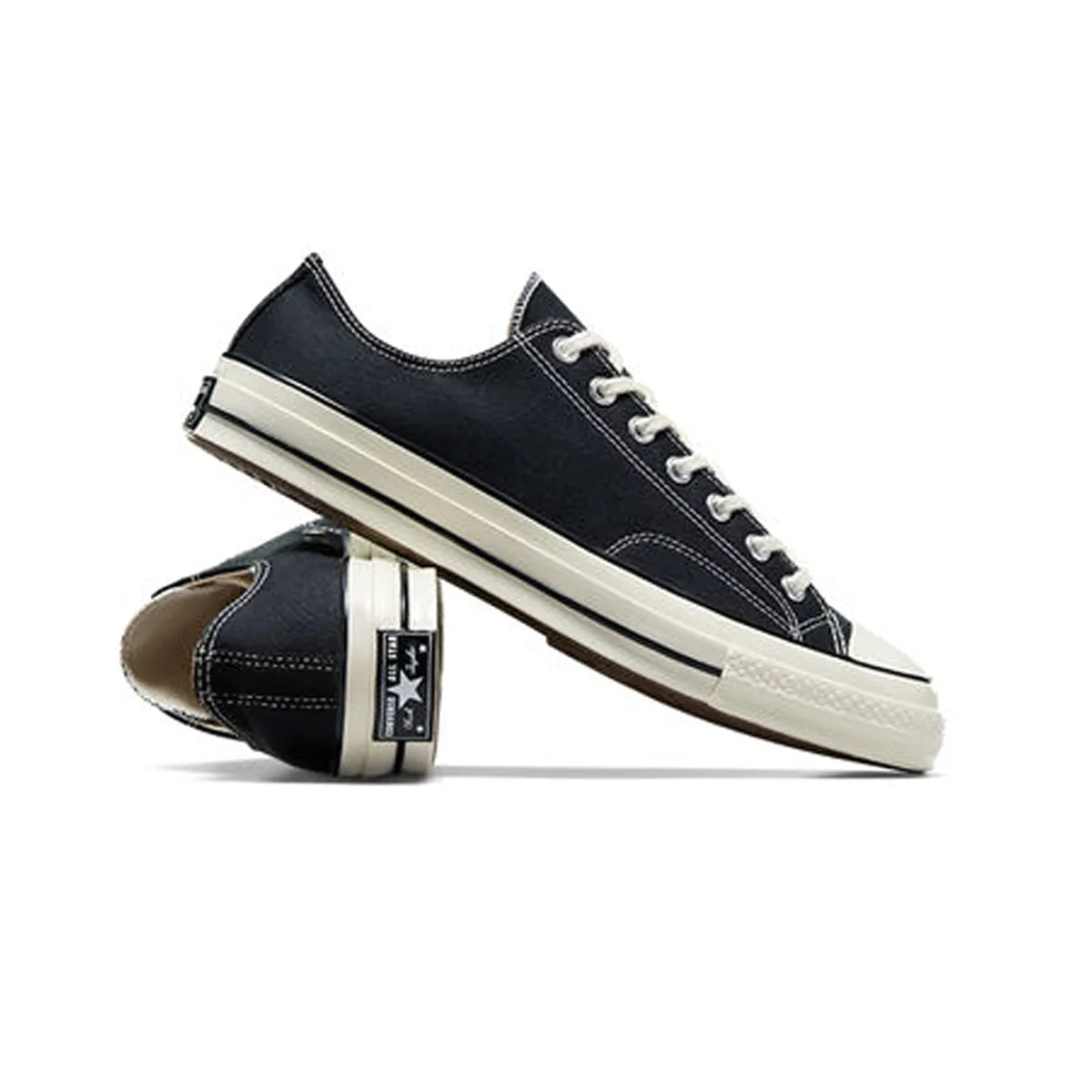 Chuck 70 Low Top 'Black' Cushioned traction