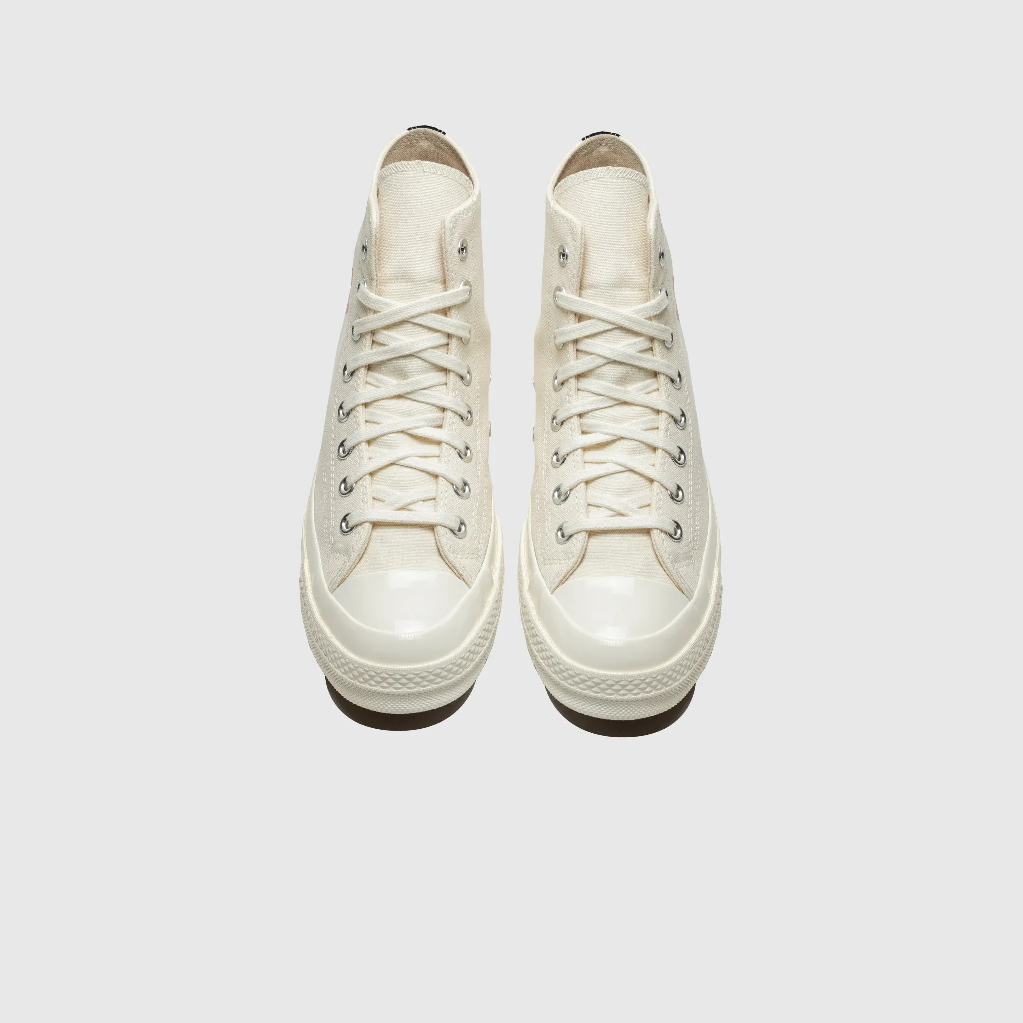 Flexible Rubber Sole CHUCK TAYLOR ALL-STAR '70 HI "MILK SINGLE HEART"