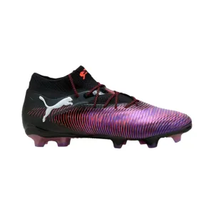 Puma Future 8 Ultimate FG Football Boots (Black/White/Glowing Red) Active Life Breathable Linings