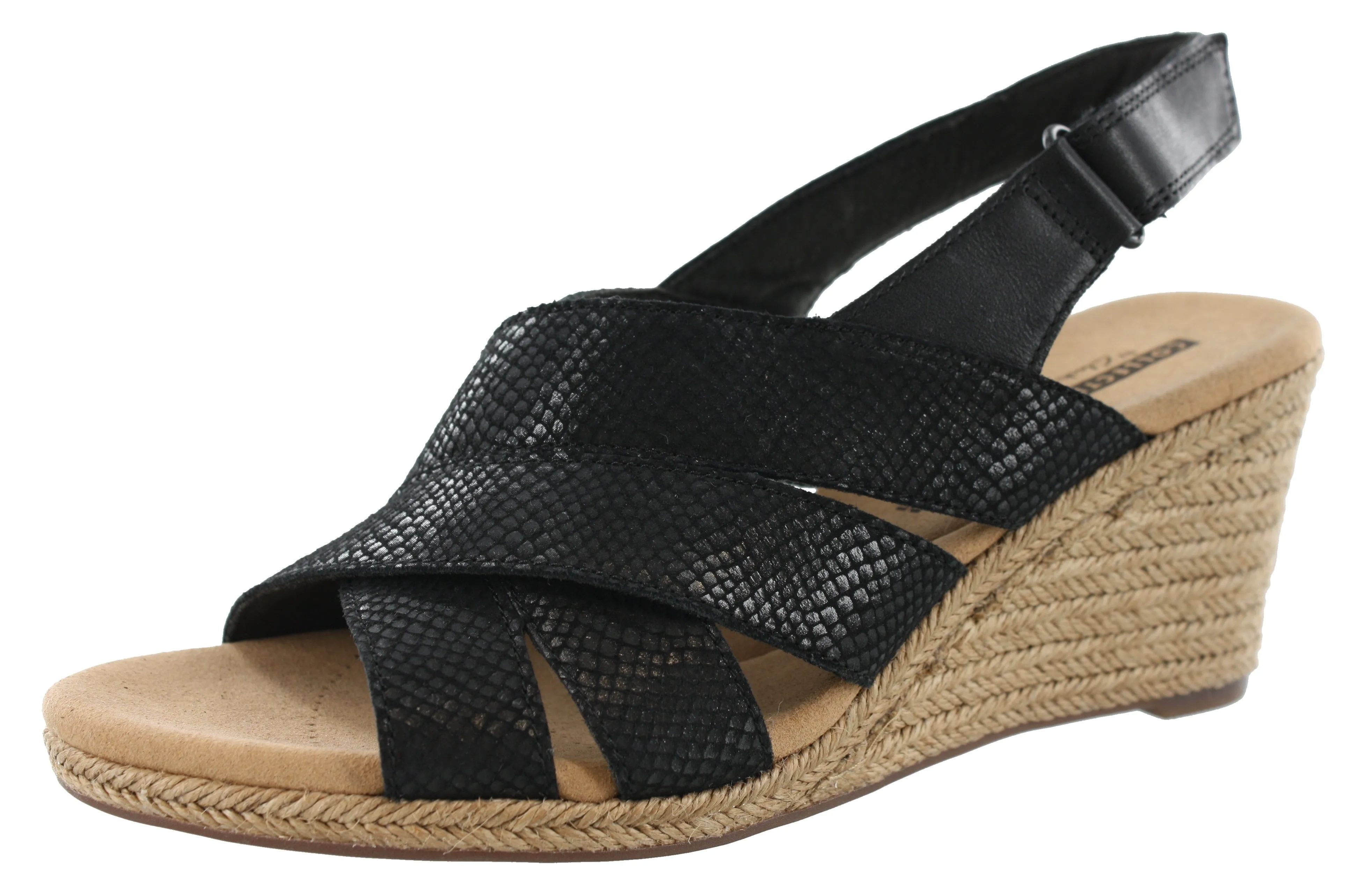 Clarks Lafley Krissy Ankle Strap Wedge Sandals Women's Comfortable to wear