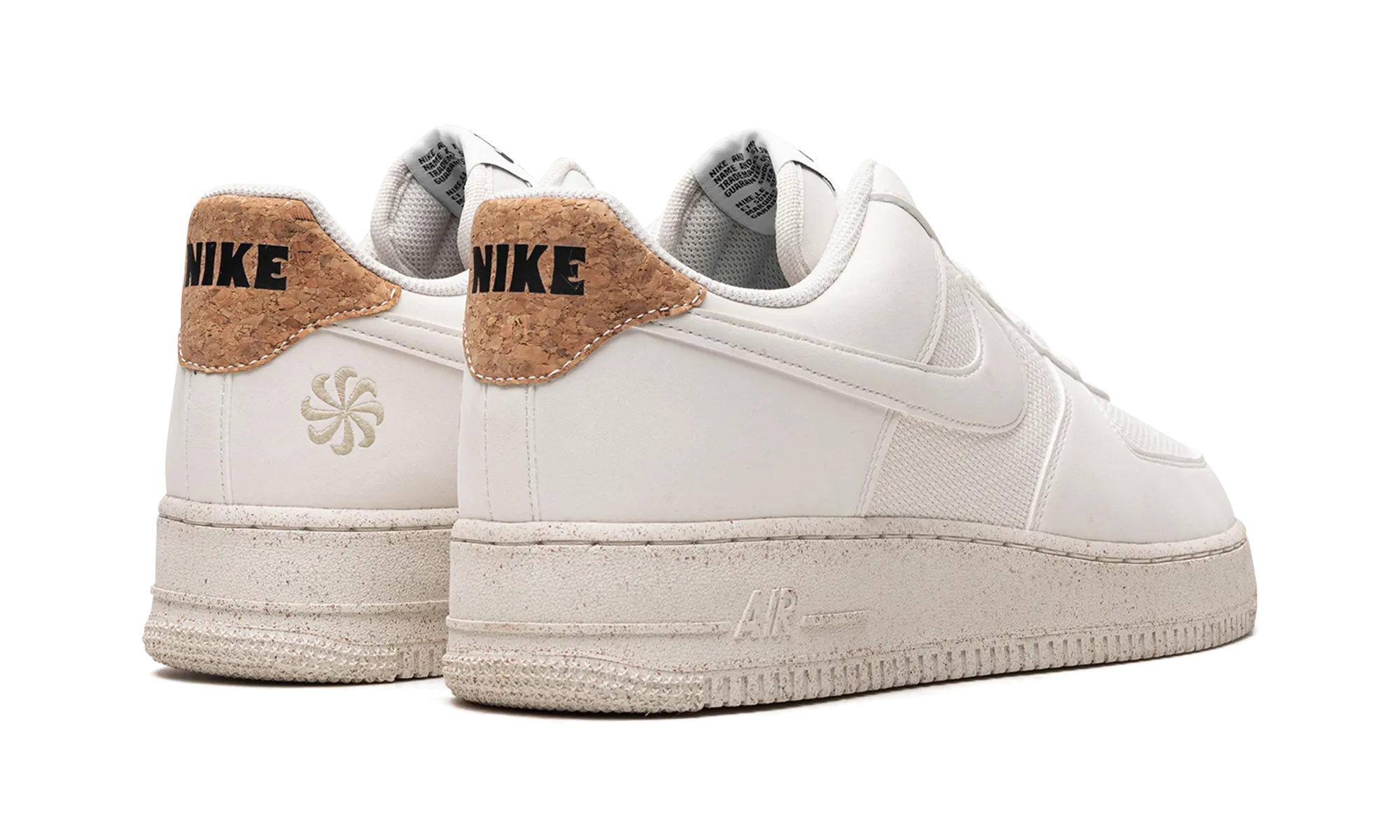 Unique Style Flat Knit Texture Air Force 1 Low Next Nature "Cork"