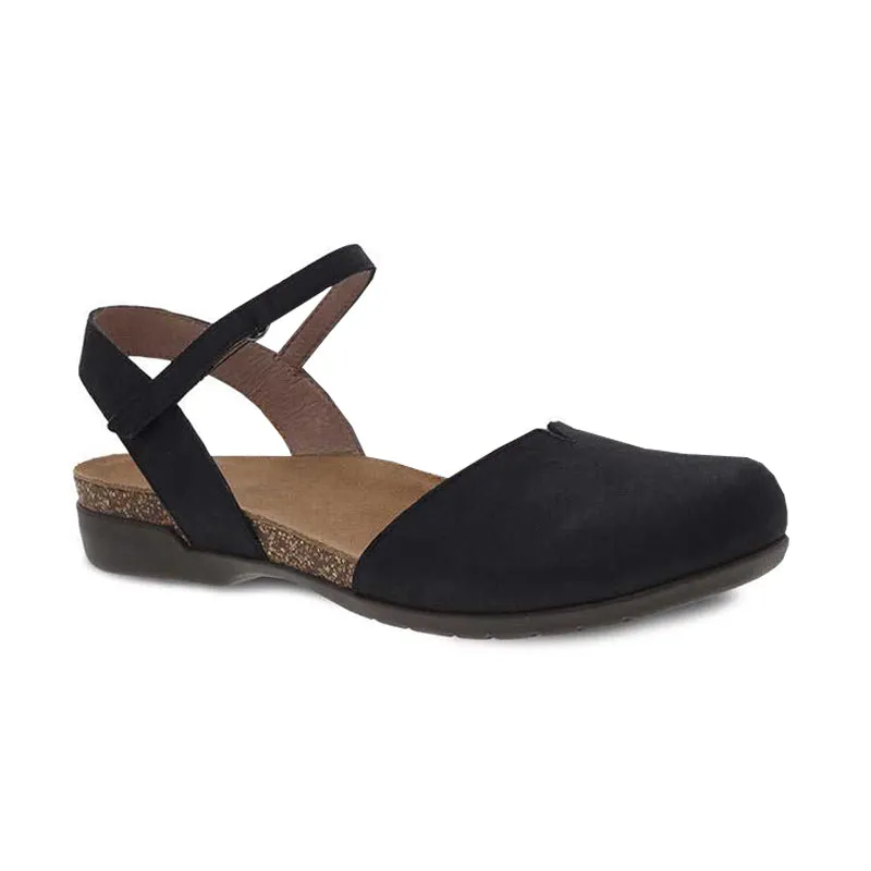 Crisp Details Korean Sleek Women's Rowan Black Nubuck