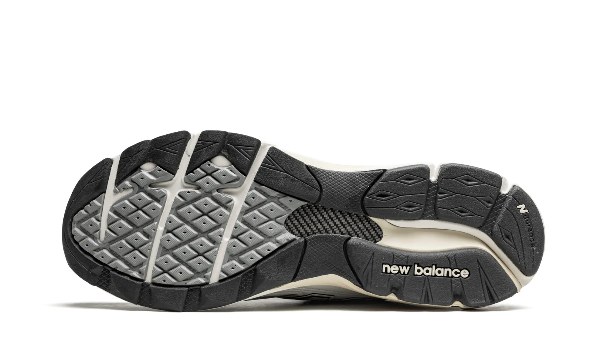 990 V3 "Made In USA - Teddy Santis Sea Salt" houndstooth - design shoes indoor running shoe features