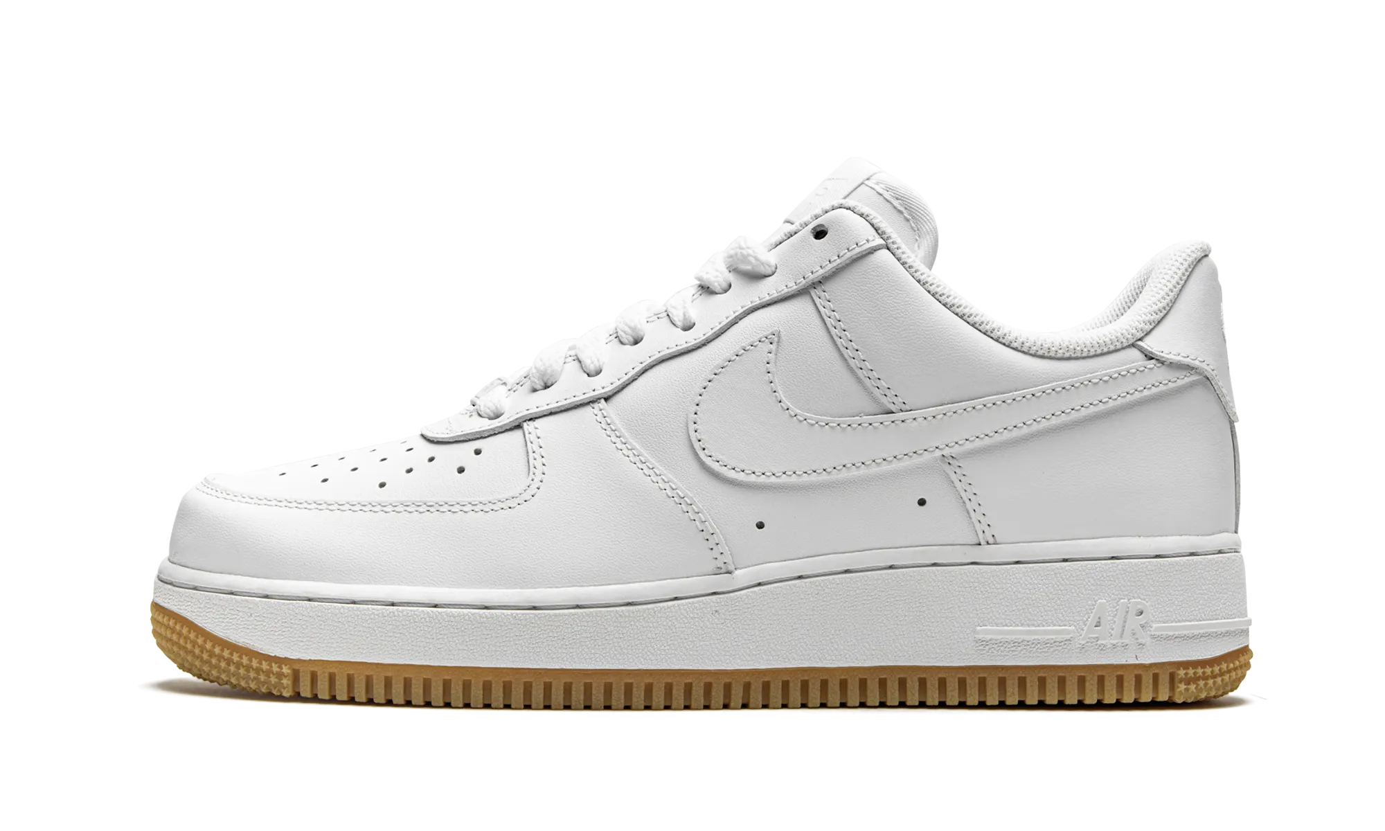 Air Force 1 Low '07 "White / Gum" Comfort Linings Walk Smooth