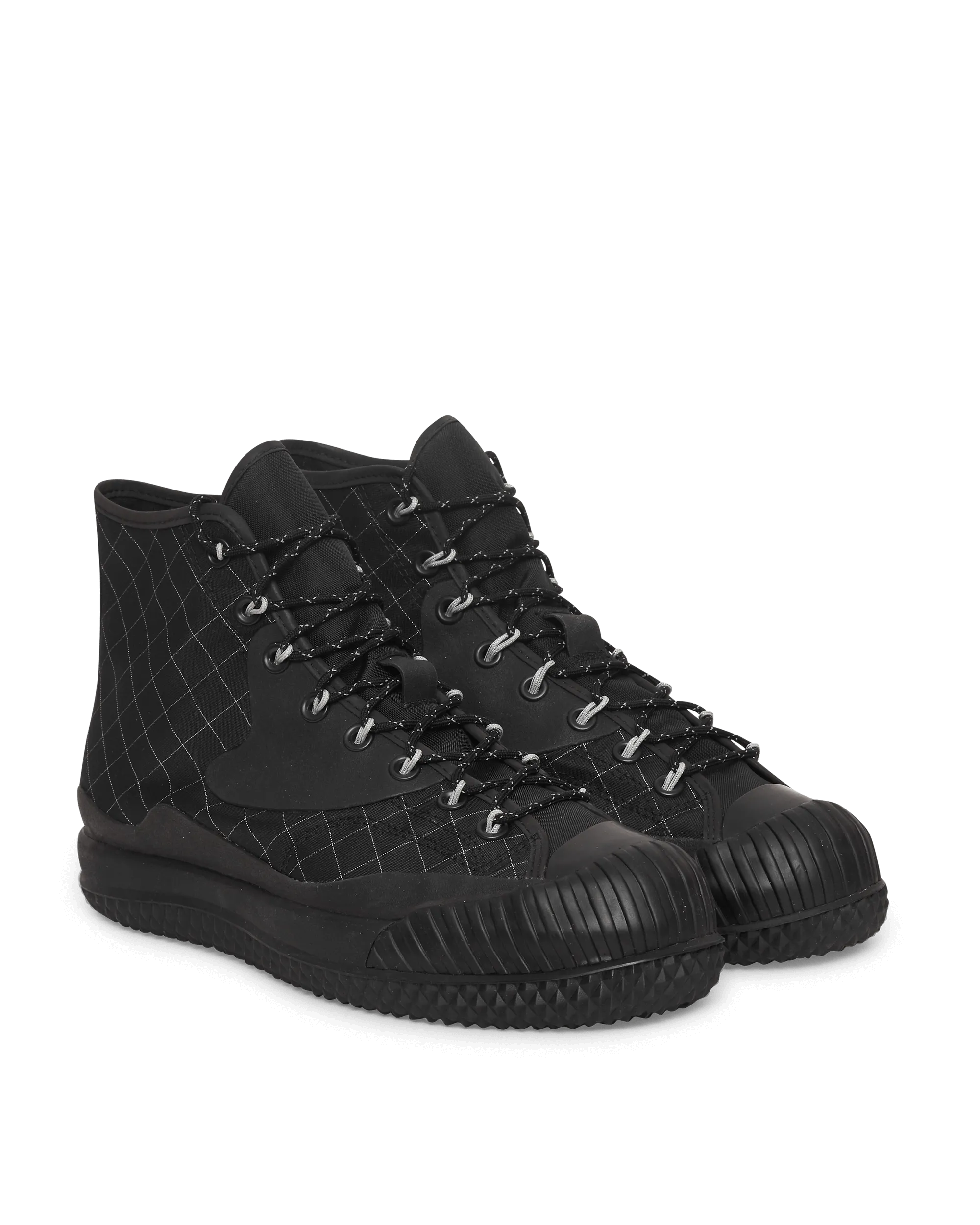 Slam Jam Bosey MC Hi Sneakers Black Smooth Support Walk Free