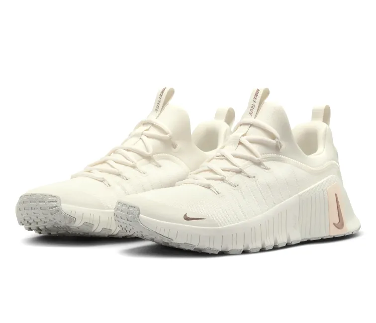 Women??s Nike Free Metcon 6 (Pale Ivory) Dual Material Flexible Sole