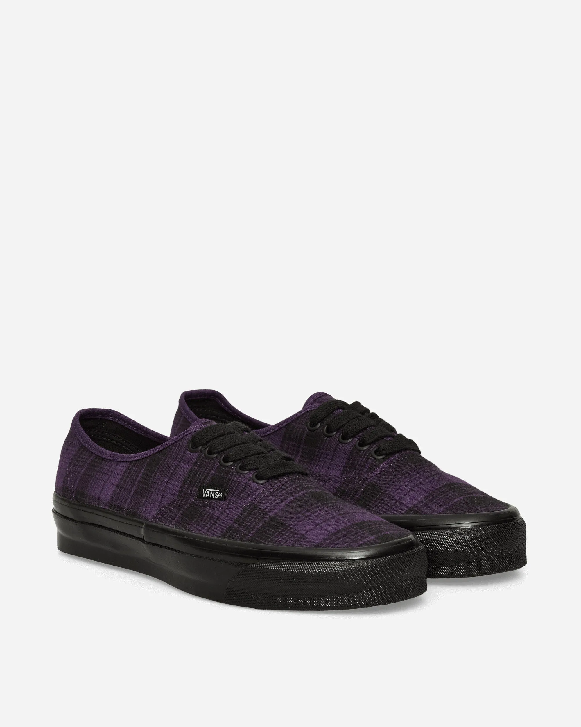 Authentic LX 44 Sneakers Purple Plaid Shock absorption