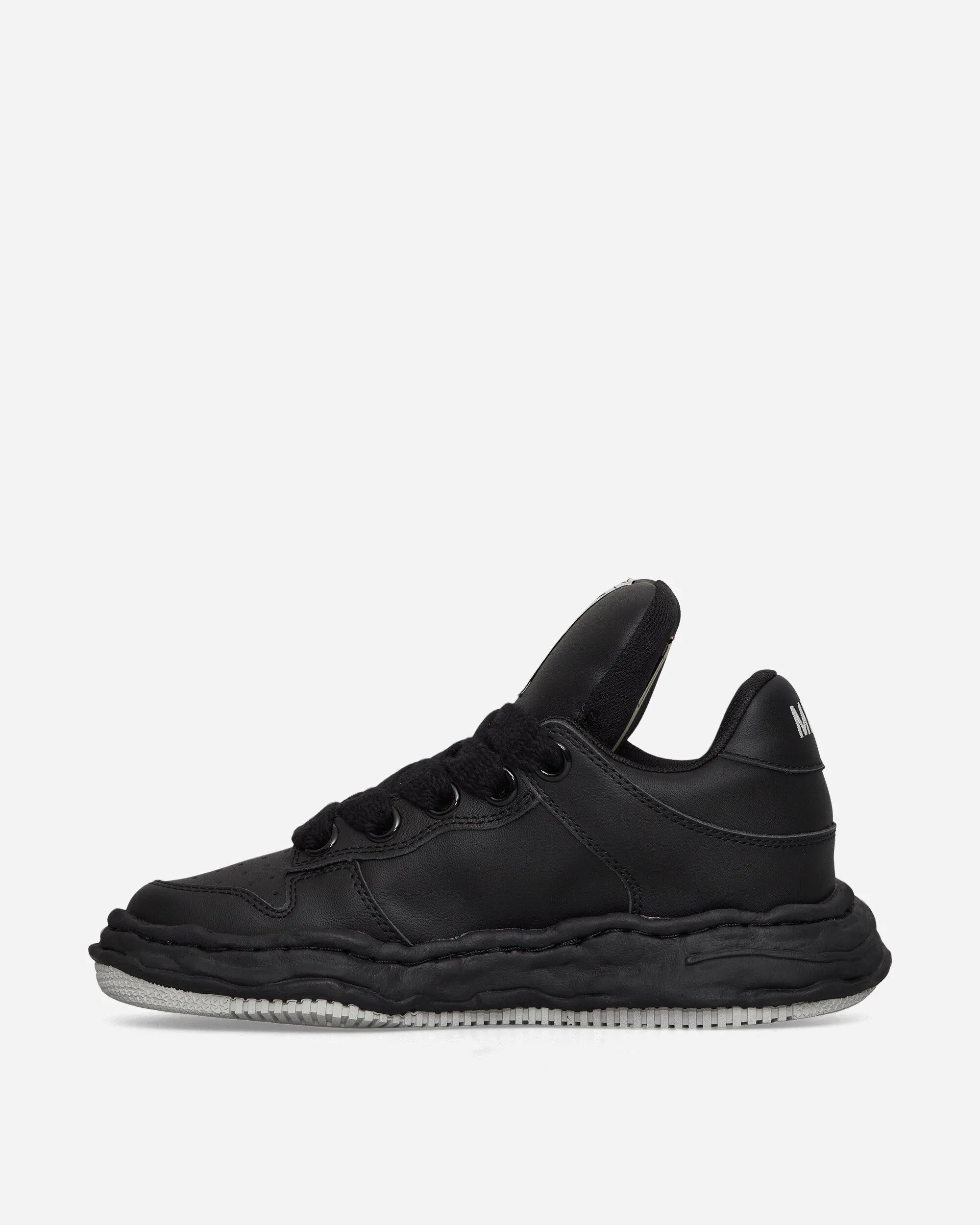 Wayne Puffer OG Sole Leather Low Sneakers Black Air Circulation Home Comfort