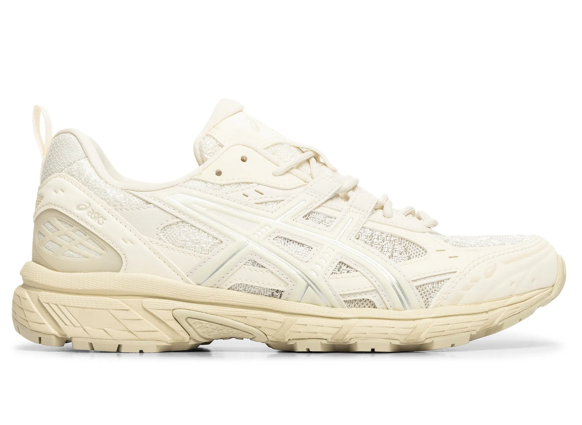 Asics Gel Nunobiki 'Cream / Pure Silver' Padded Comfort Wellness Seekers Hot Day