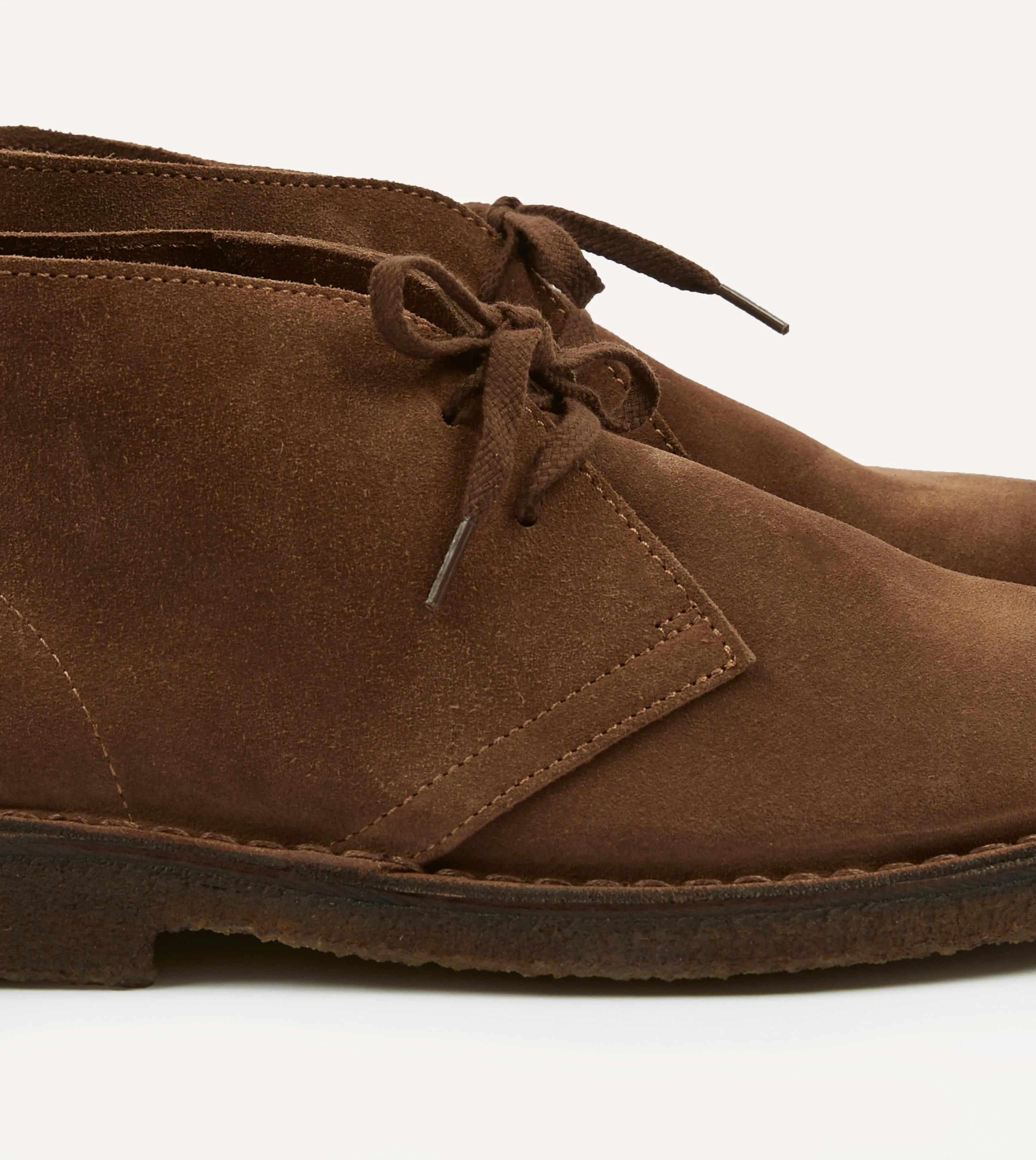 Clifford Desert Boot Tobacco Suede Strong Step Vintage Mode