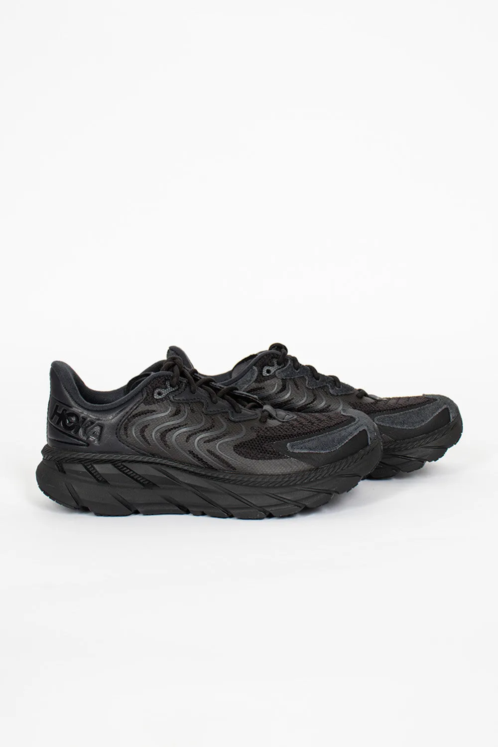 Clifton LS Black Traction Enhanced Pattern
