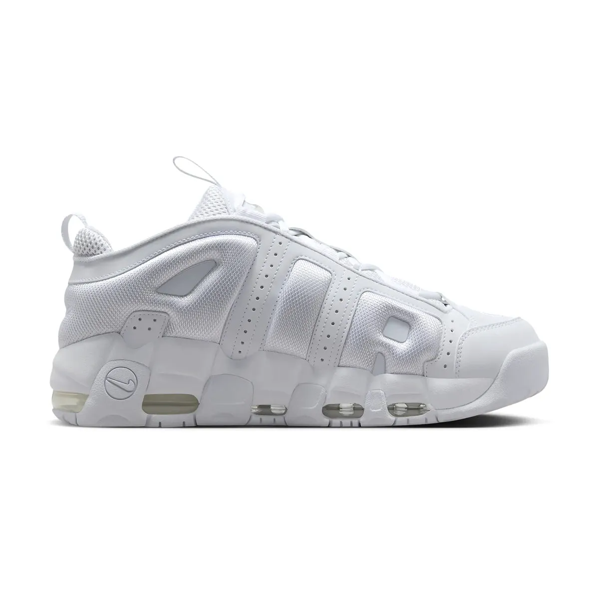 Shock-absorbing wonderful Air More Uptempo Low 'White'