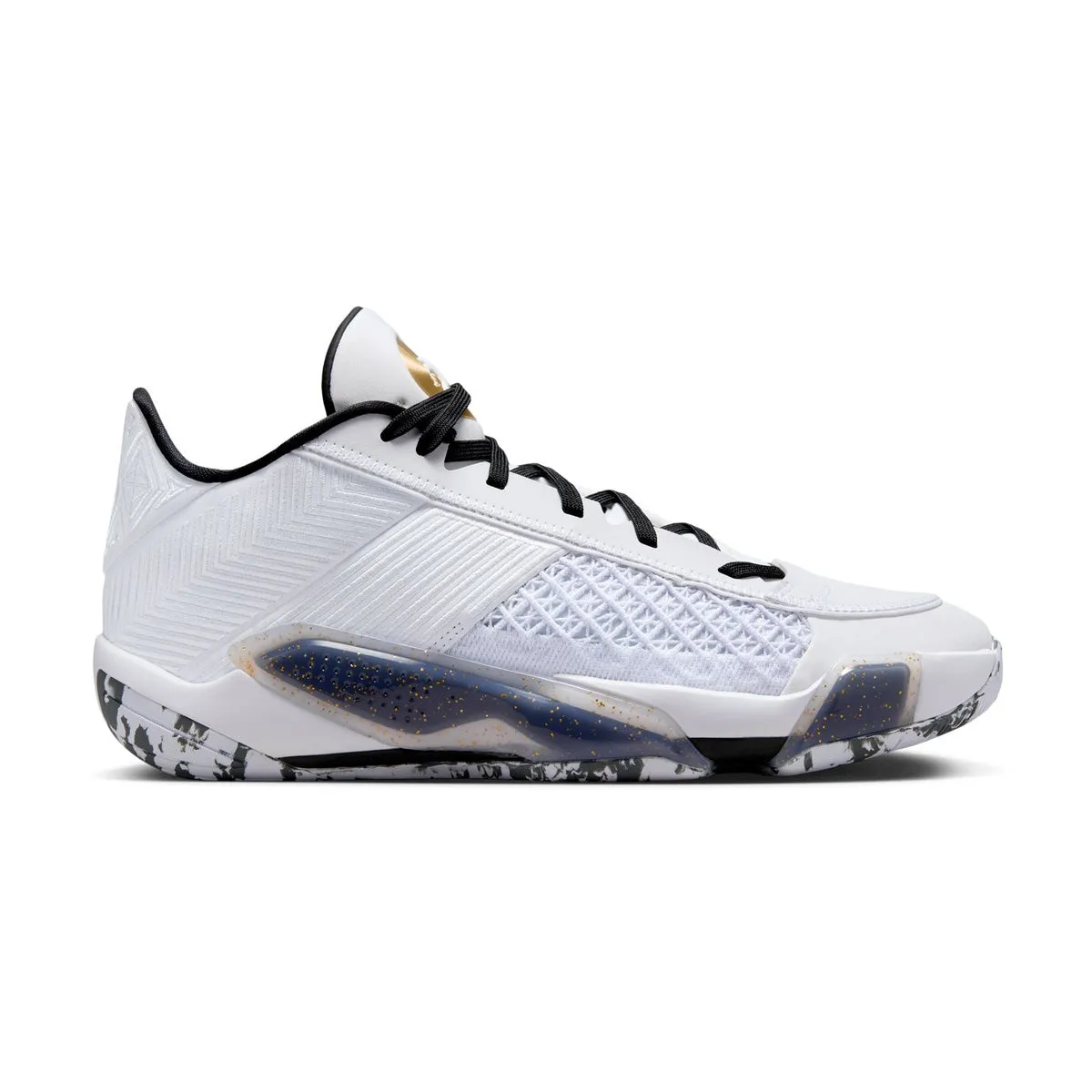 attention-grabbing Air Jordan XXXVIII Low PF 'White Black'