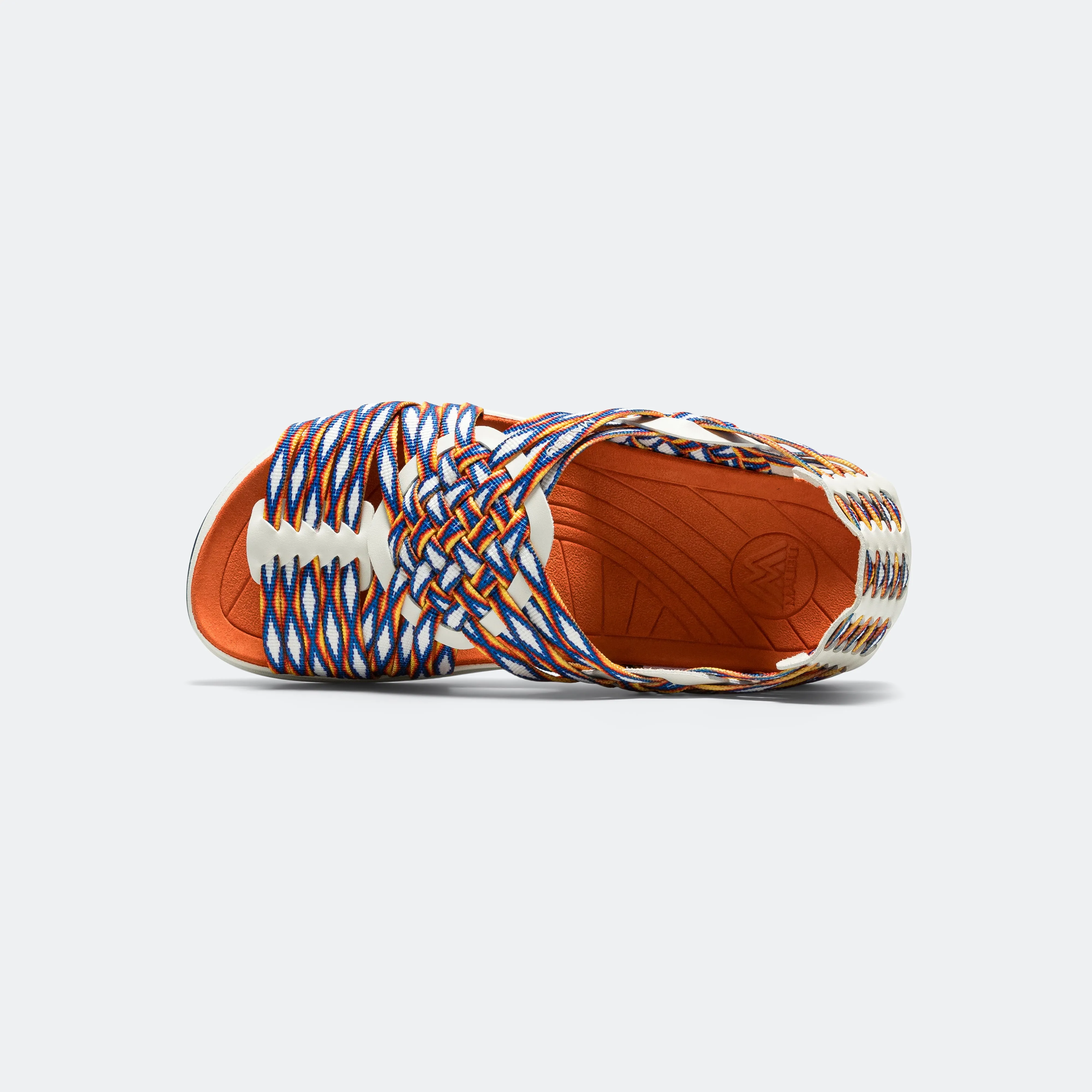 Canyon Aztec Pattern - White/White Travel Footwear