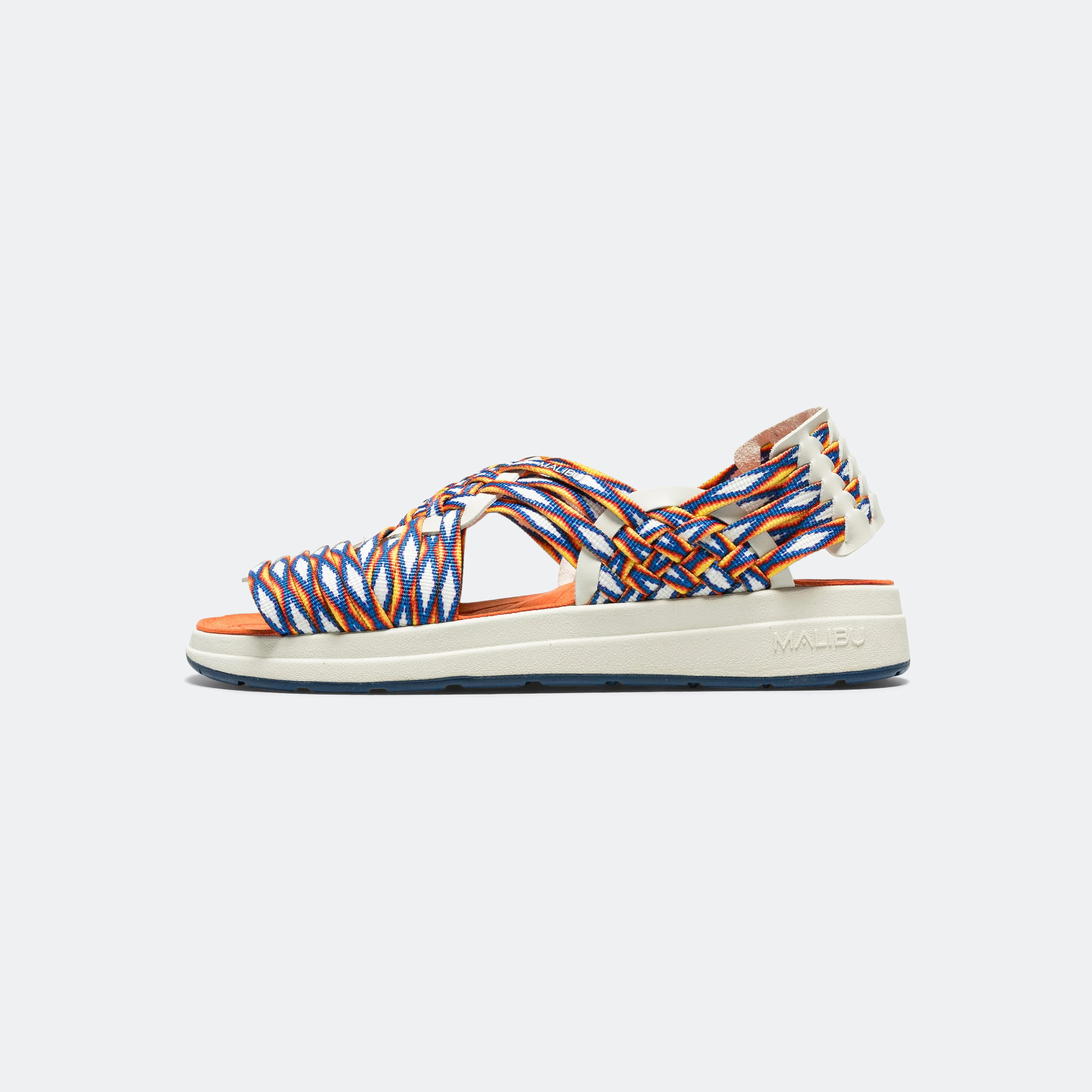 Canyon Aztec Pattern - White/White walking shoes Summer Ready