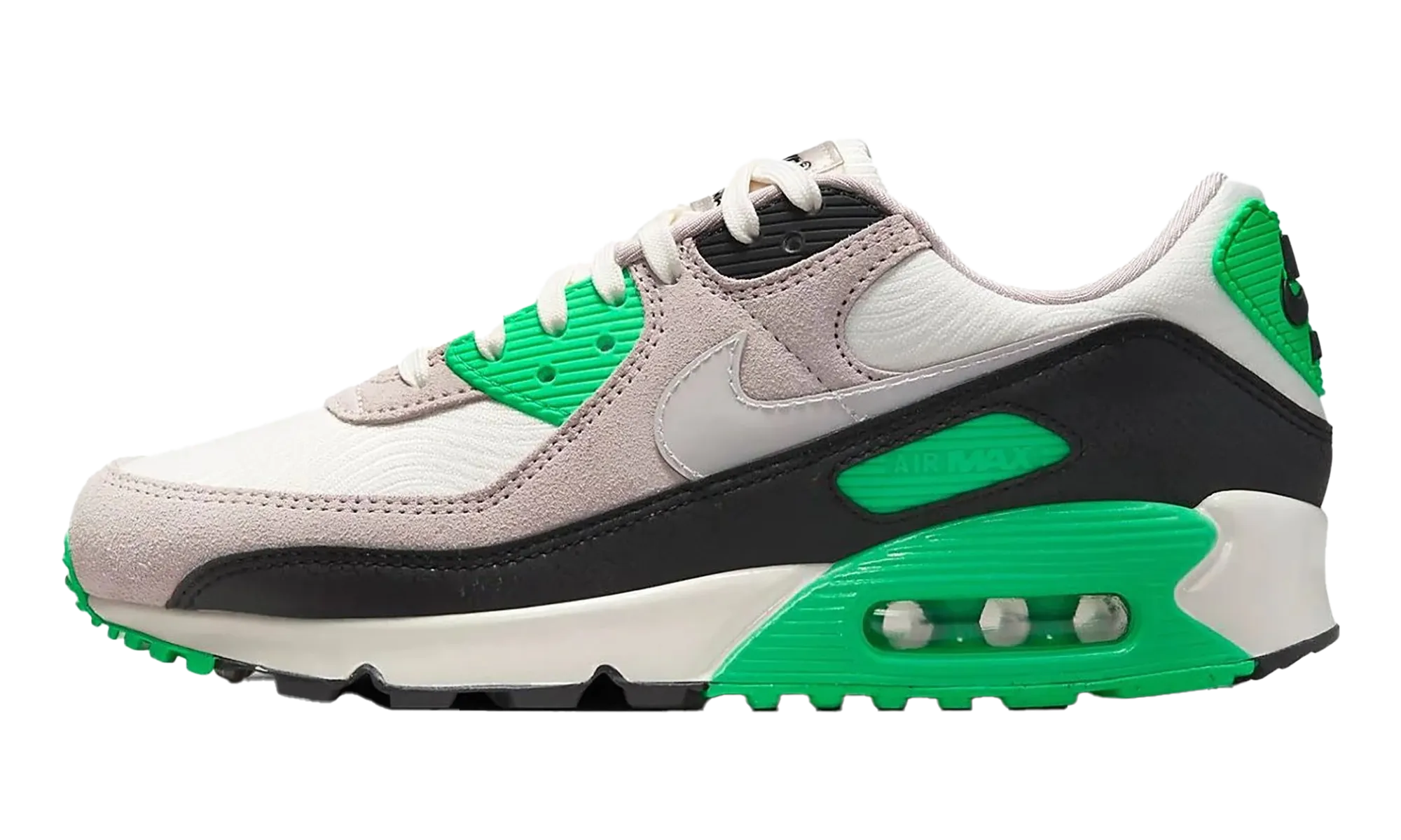 Air Max 90 WMNS "Scream Green" coronation - themed running shoes river shoes