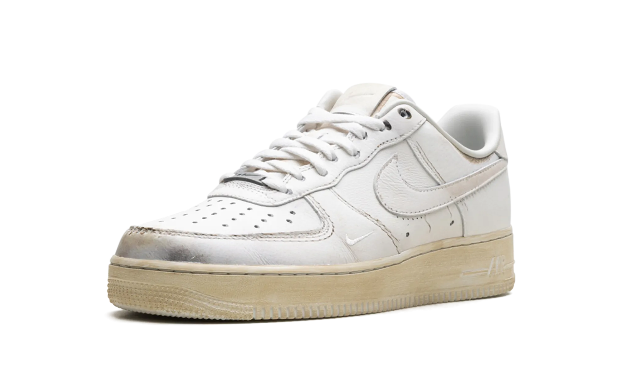 work commute Air Force 1 Low ".SWOOSH - Dirty Triple White"