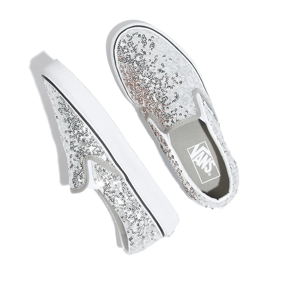 Classic Slip-On 'Sequins' basketball shoes most breathable