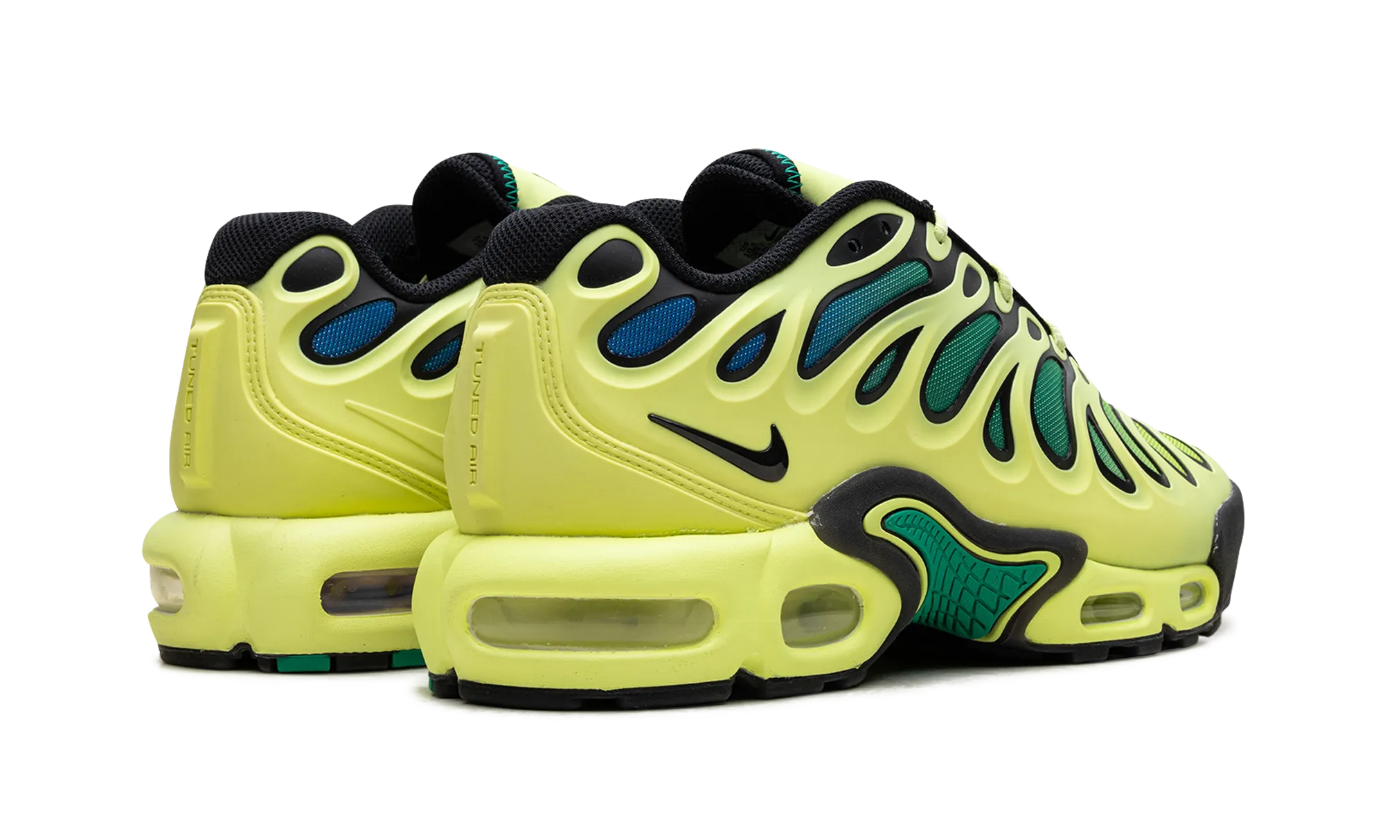 running on an outdoor track shoes Lightweight Cushioning Air Max Plus Drift "Light Lemon Twist"