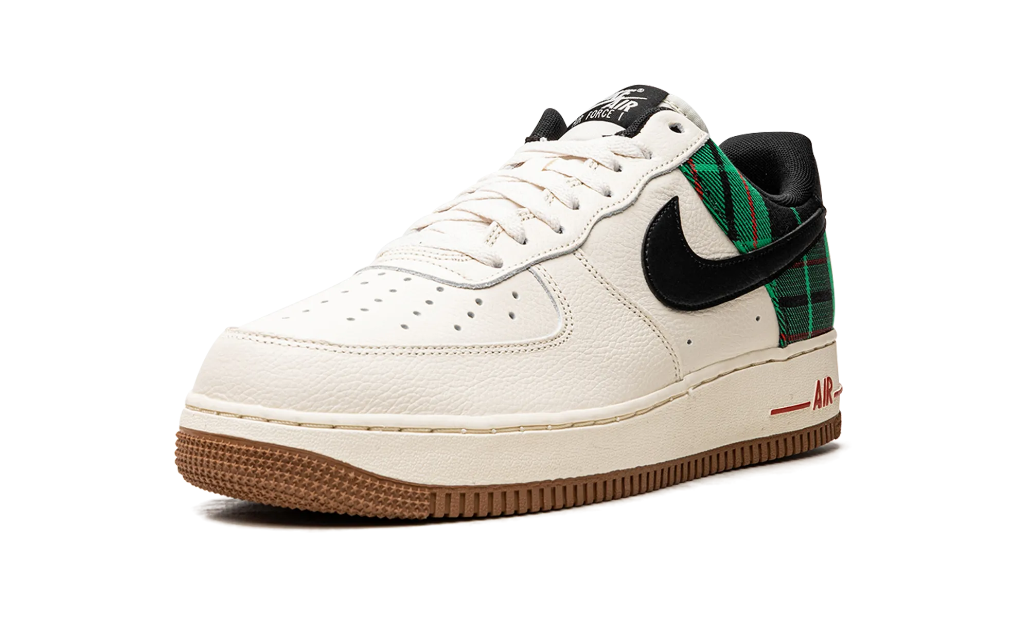 Air Force 1 Low '07 LX "Plaid Pale Ivory Stadium Green" Torsion System Quick Drying Technology
