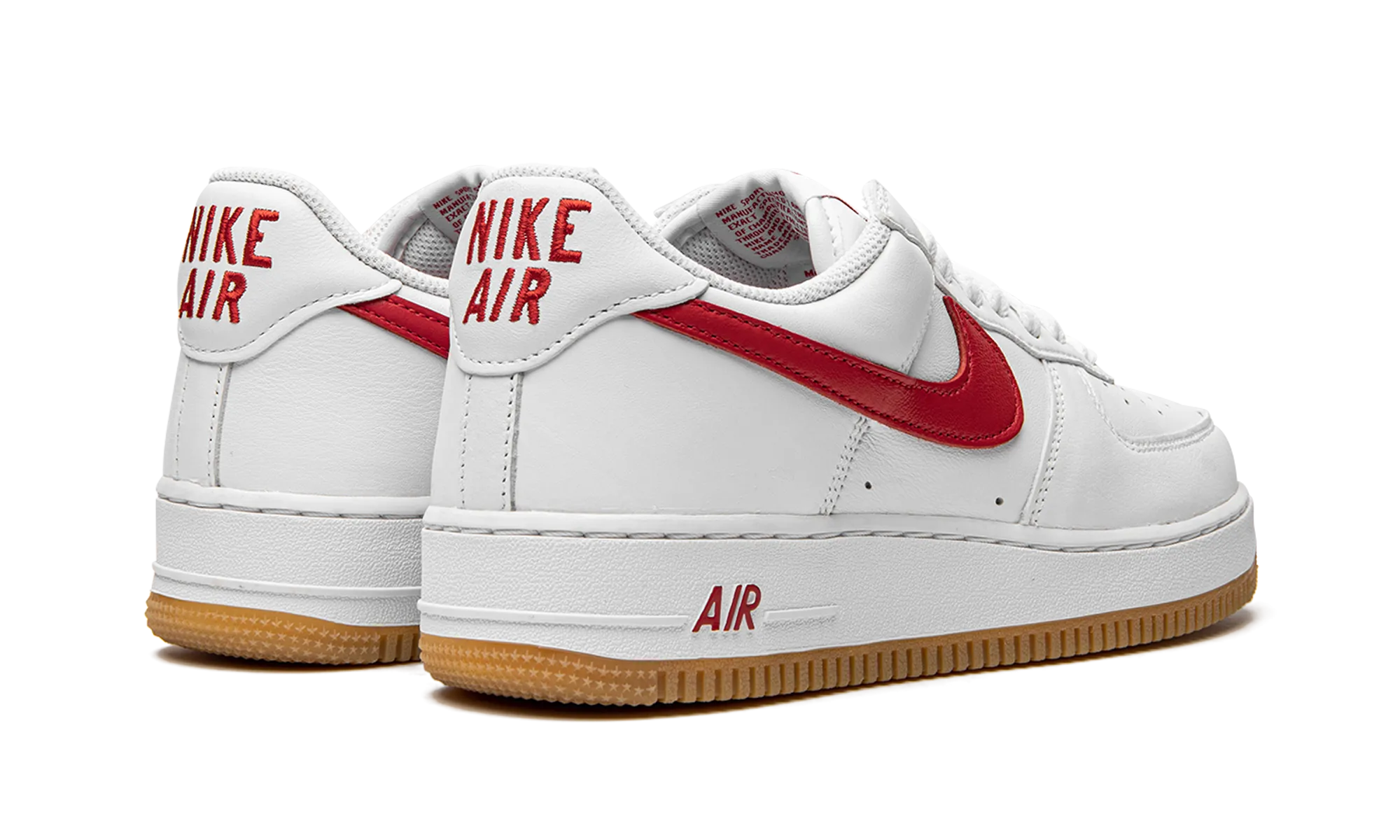 Odor Resistant Insole Seamless Knit Construction Air Force 1 Low "Since ??82"