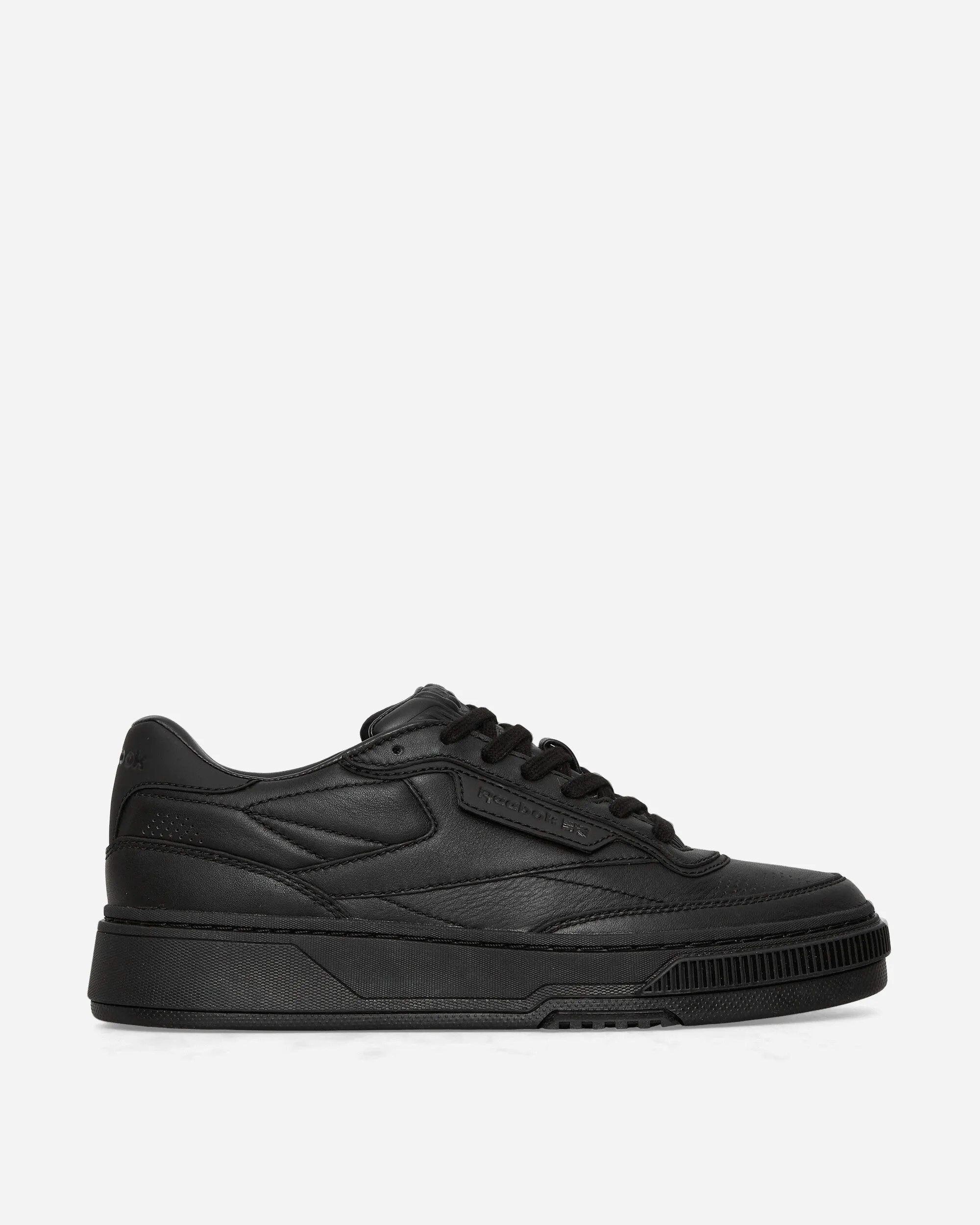 Performance Sole Action Ready Club C Leather Sneakers Black