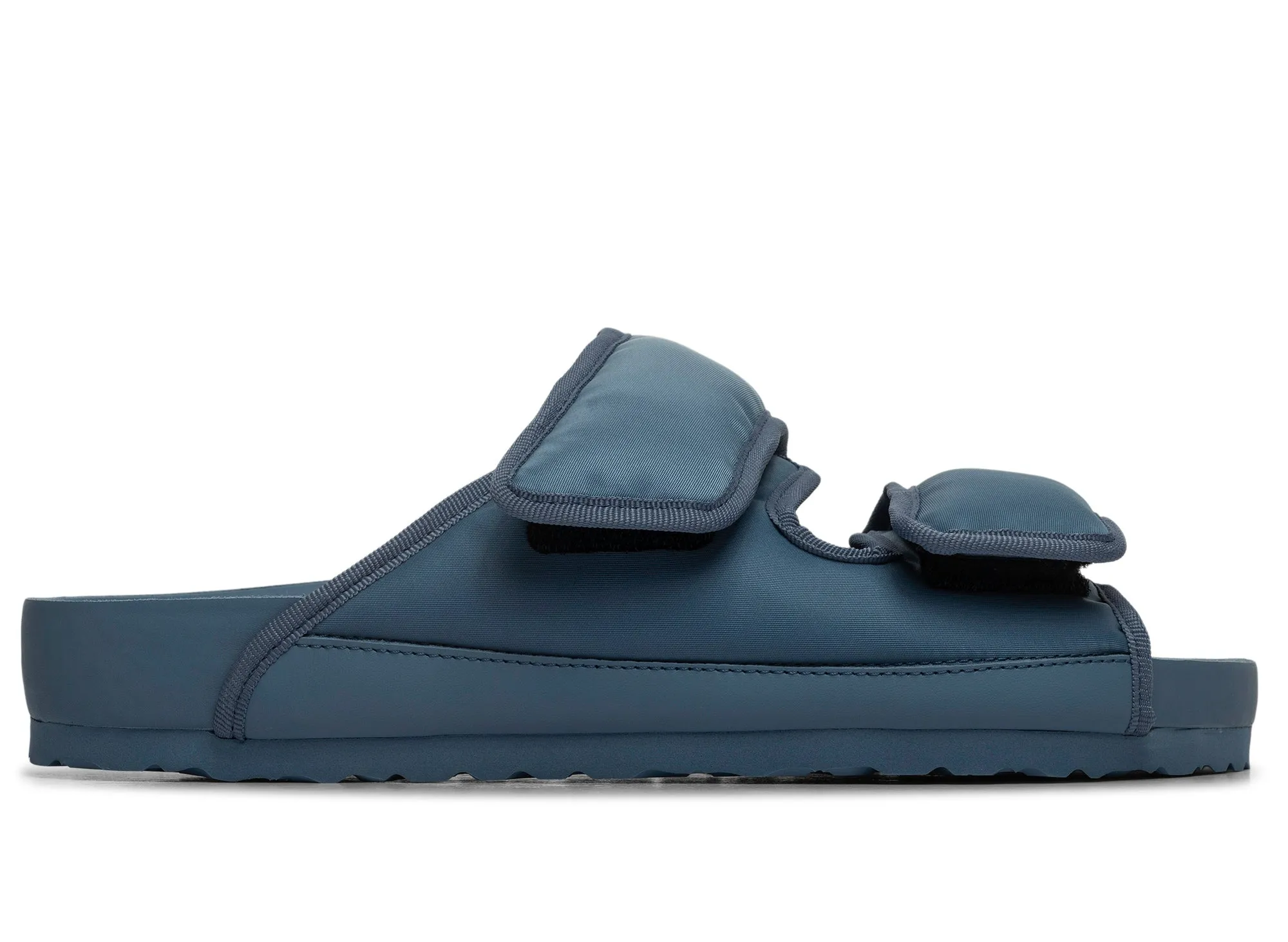 Birkenstock Arizona CosNy EXQ SYN in Faded Denim Durable Build Rubber Sole