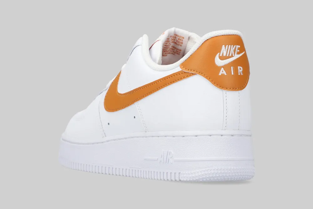 Orthotic Friendly Footbed Urban Stylewear Nike Air Force 1 '07 SE 'White and Monarch'