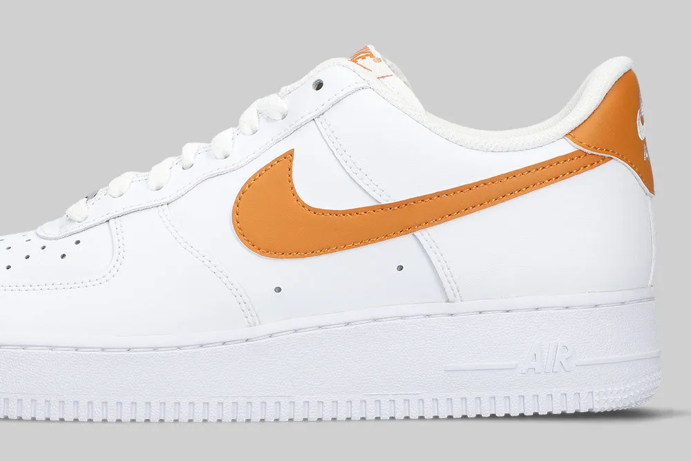Dynamic Flex Zones Unique Style Nike Air Force 1 '07 SE 'White and Monarch'