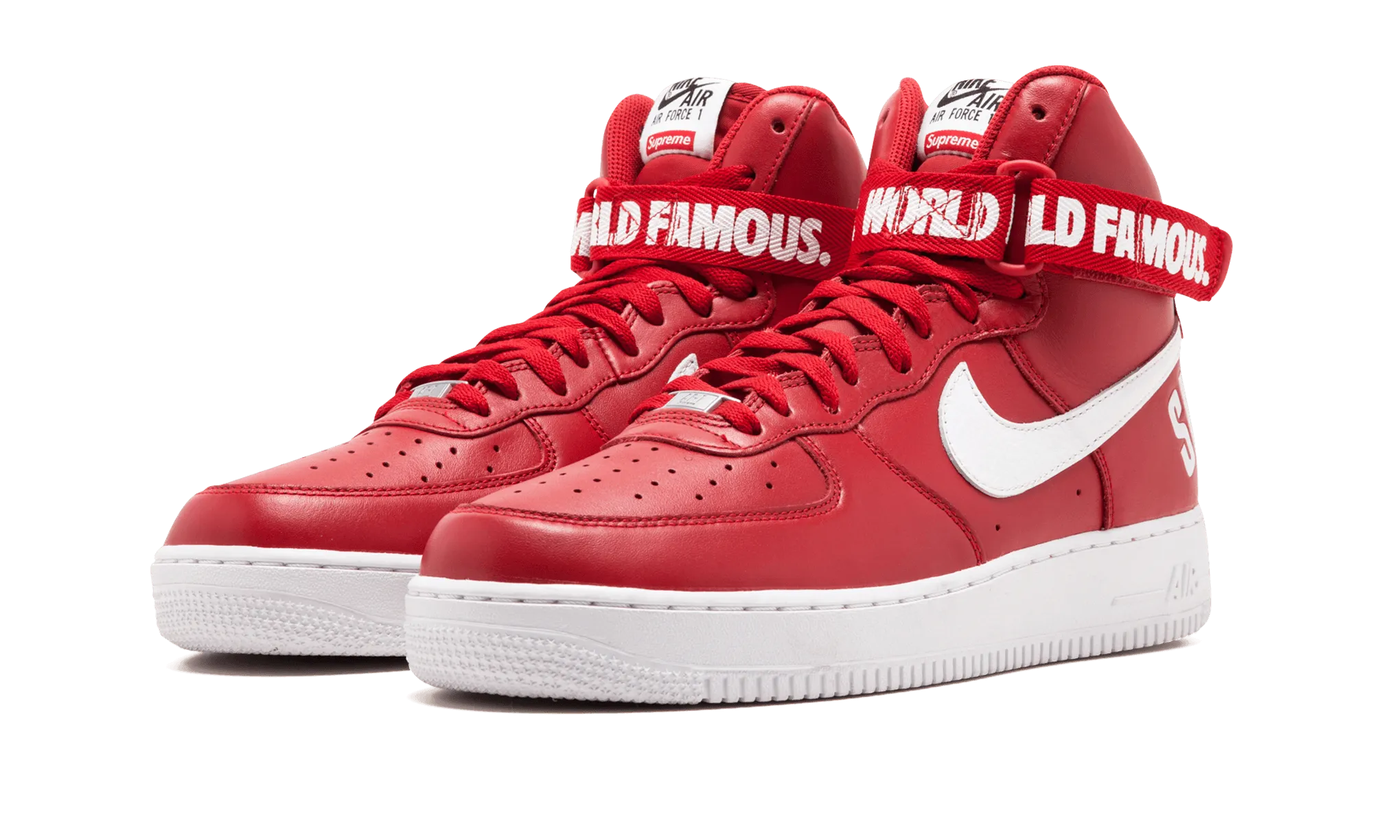Air Force 1 High Supreme SP "Red" Shock Absorption Technology