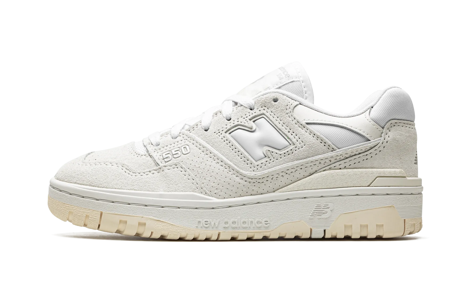 550 WMNS "Sea Salt / Macadamia Nut" movie - themed running wear reflective - details -