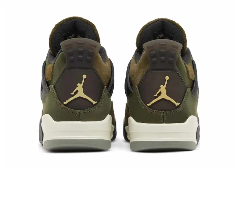 Ventilated Midsole Men's Nike Air Jordan 4 Retro SE (Craft Medium Olive)