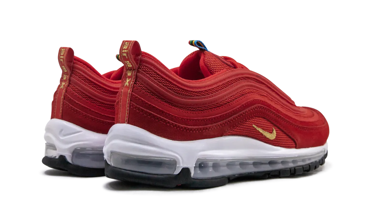 Air Max 97 QS "Olympic Rings Pack - Red" Easy to Wear walking shoes