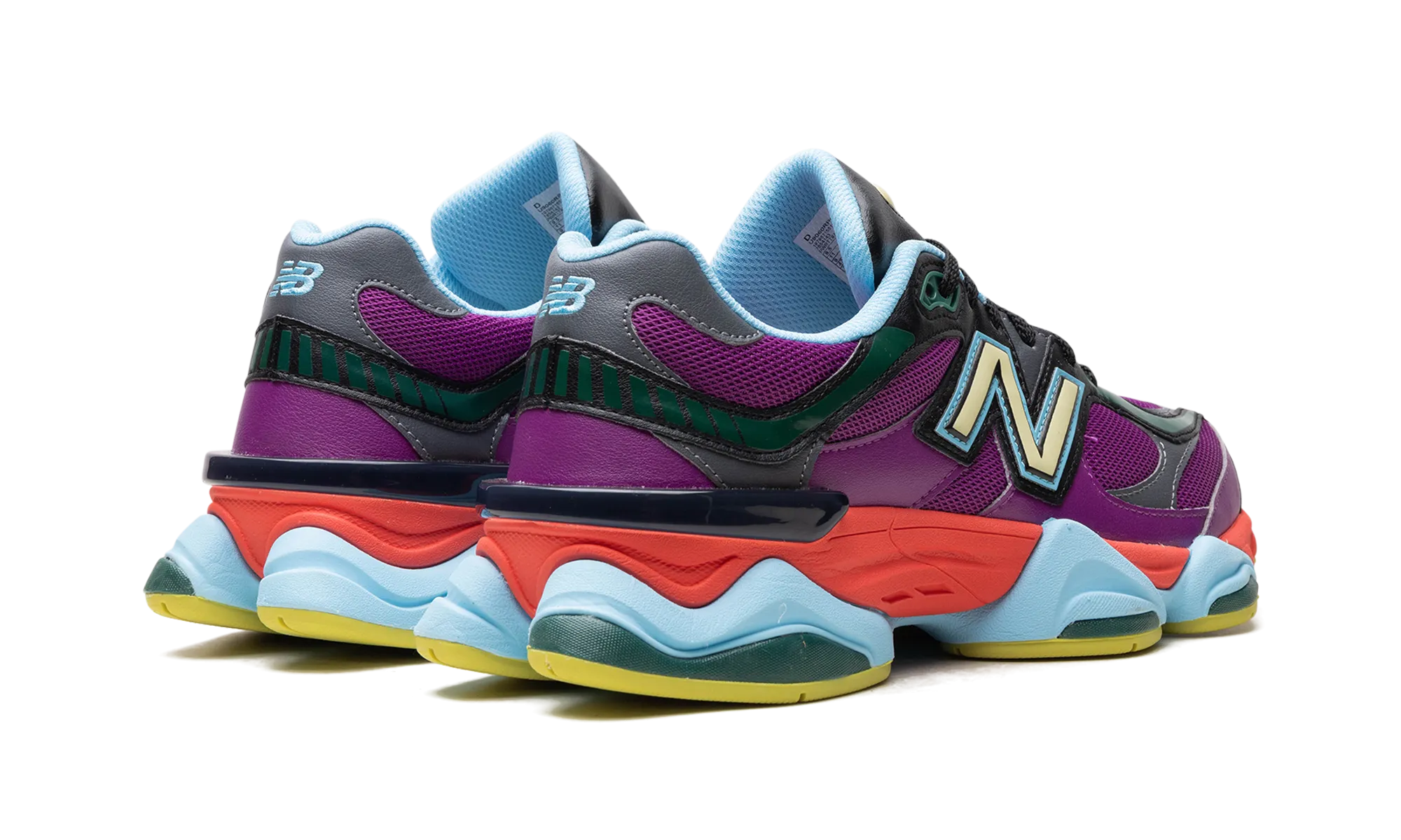 cushioned shoes agile shoes 9060 "PURPLE FUCHSIA"