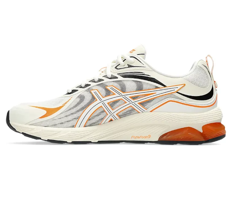 Men's Asics Gel Quantum 180 8 (Cream/Shocking Orange) Walk Strong
