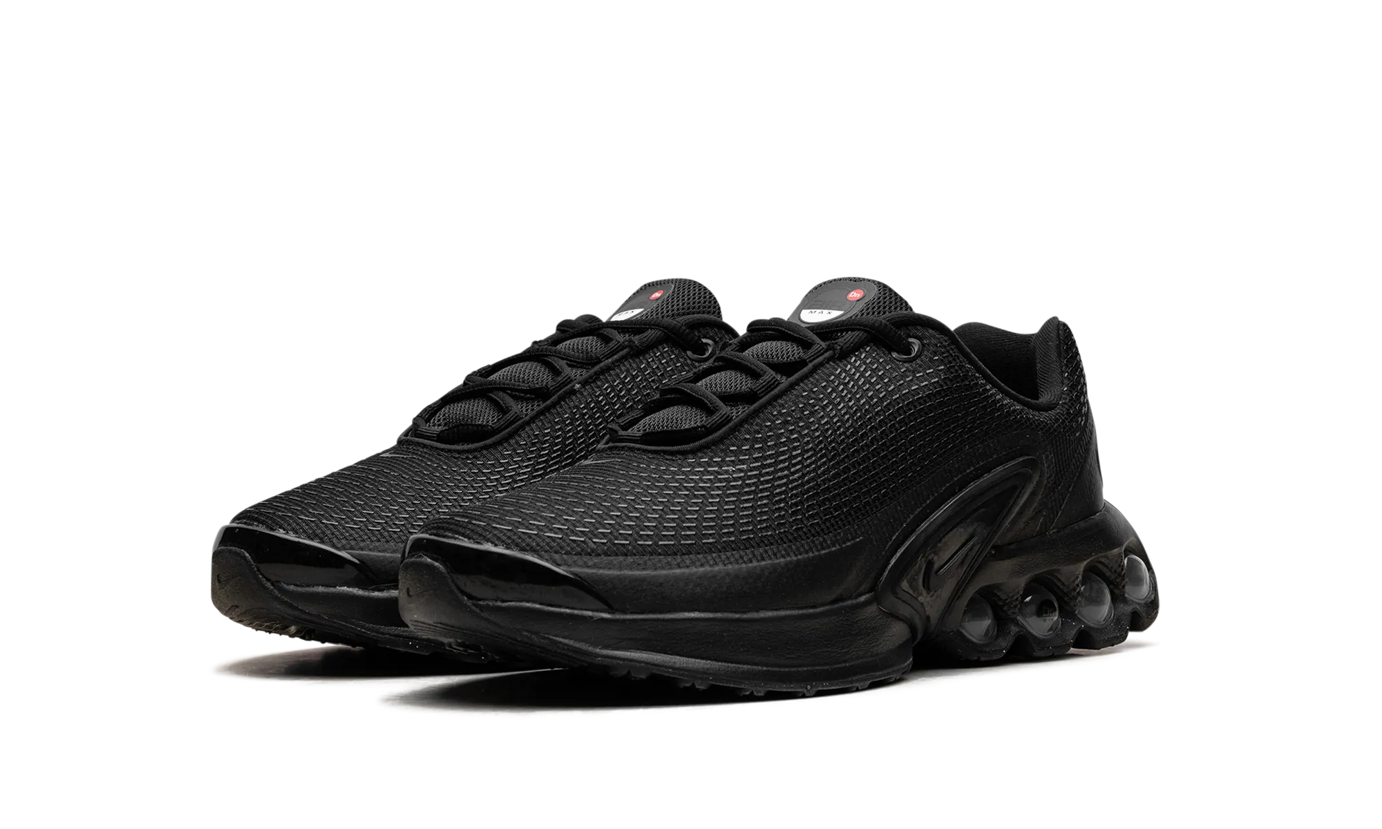 Air Max Dn GS "Black Metallic Dark Grey" Responsive Midsole Comfortable Foot Stretch