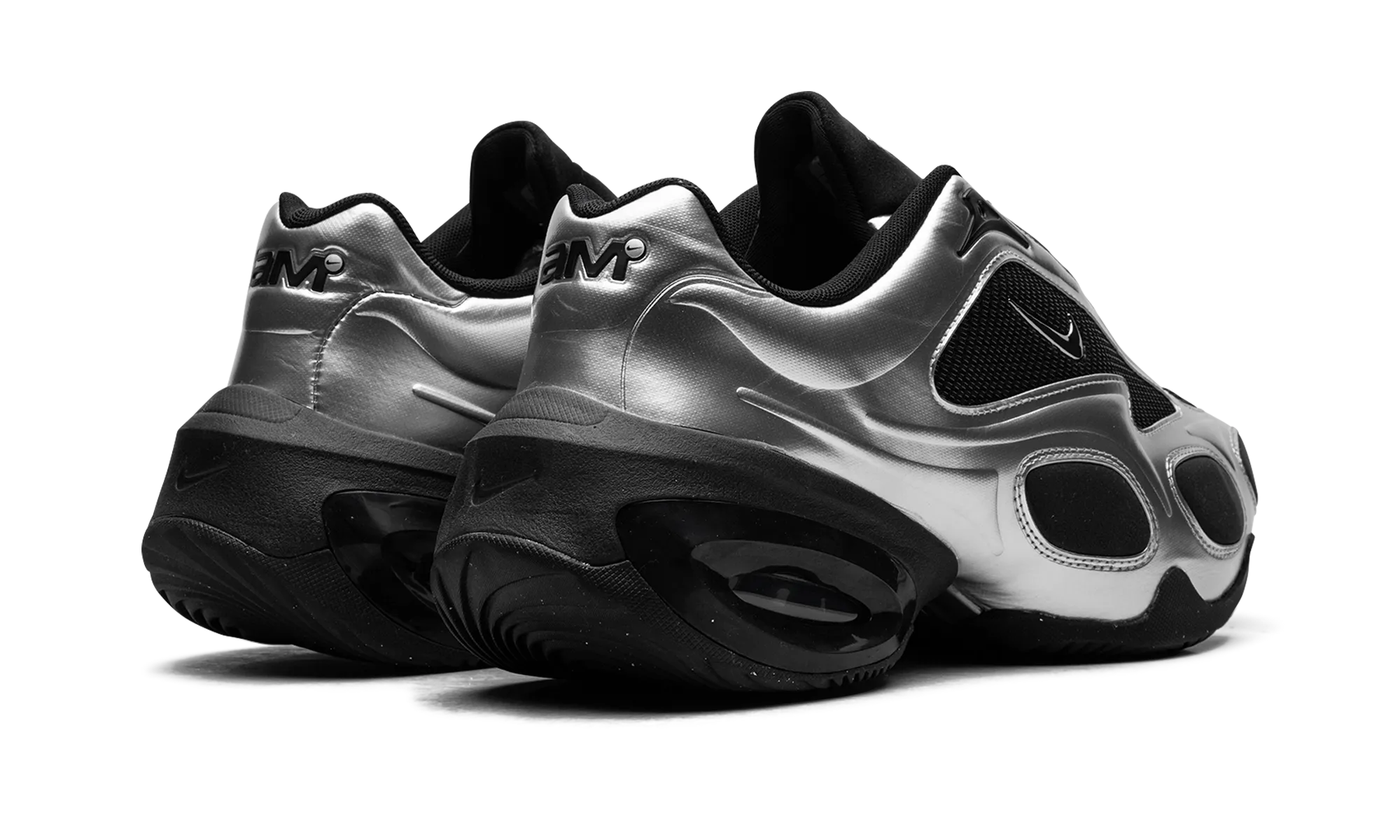 calorie - burning running on a gravel track shoes Air Max Muse WMNS "Black / Metallic Silver"