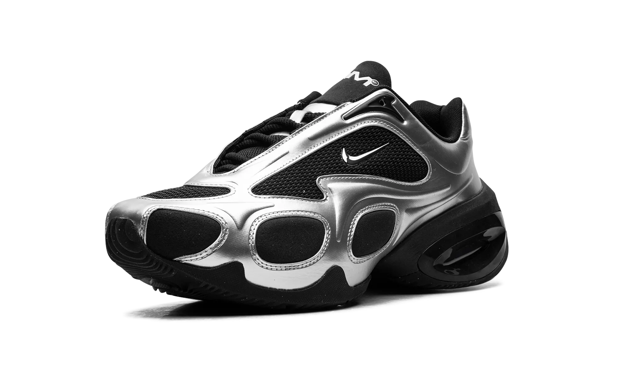 Suitable for all running distances warm - weather - runner Air Max Muse WMNS "Black / Metallic Silver"