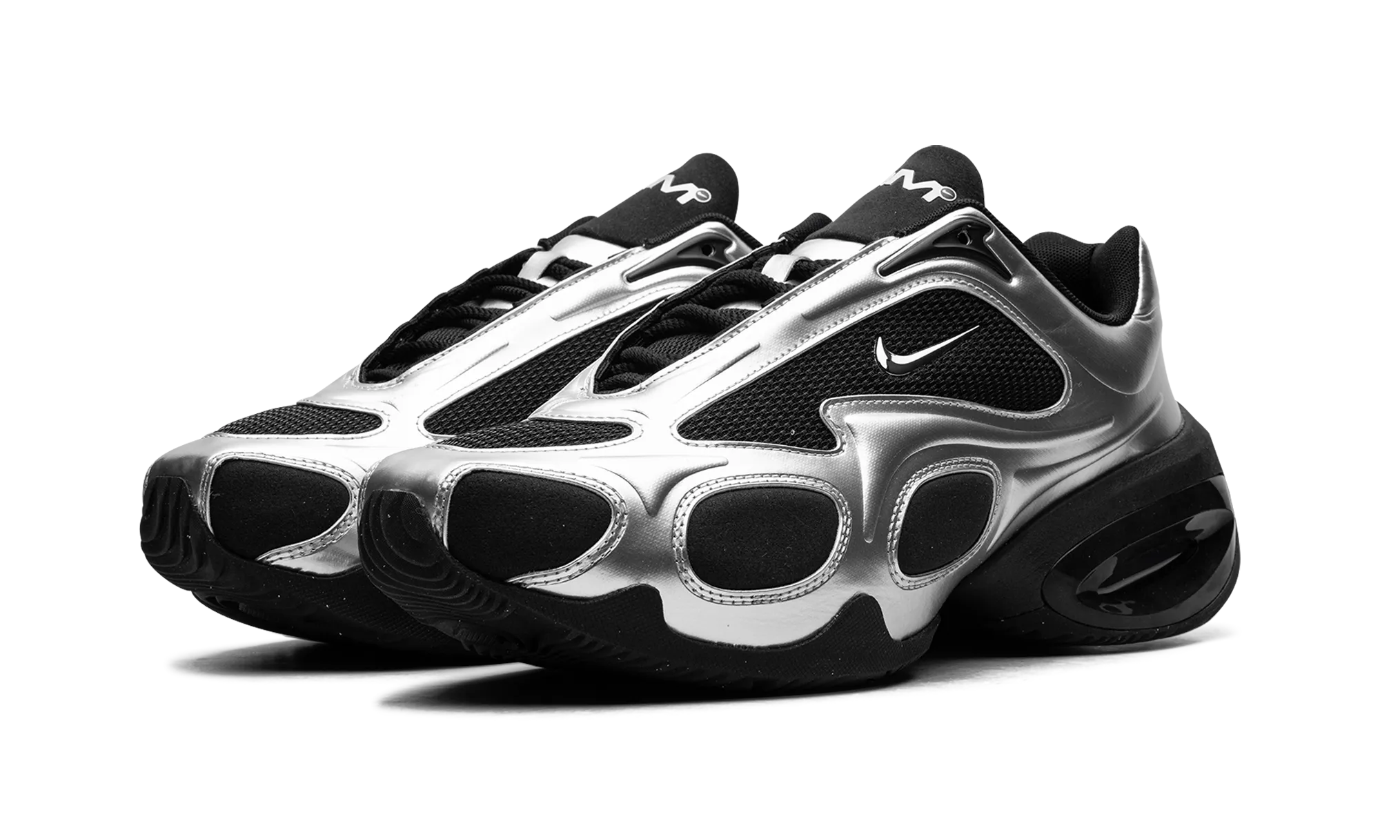 Air Max Muse WMNS "Black / Metallic Silver" increased endurance 5k - specific shoes