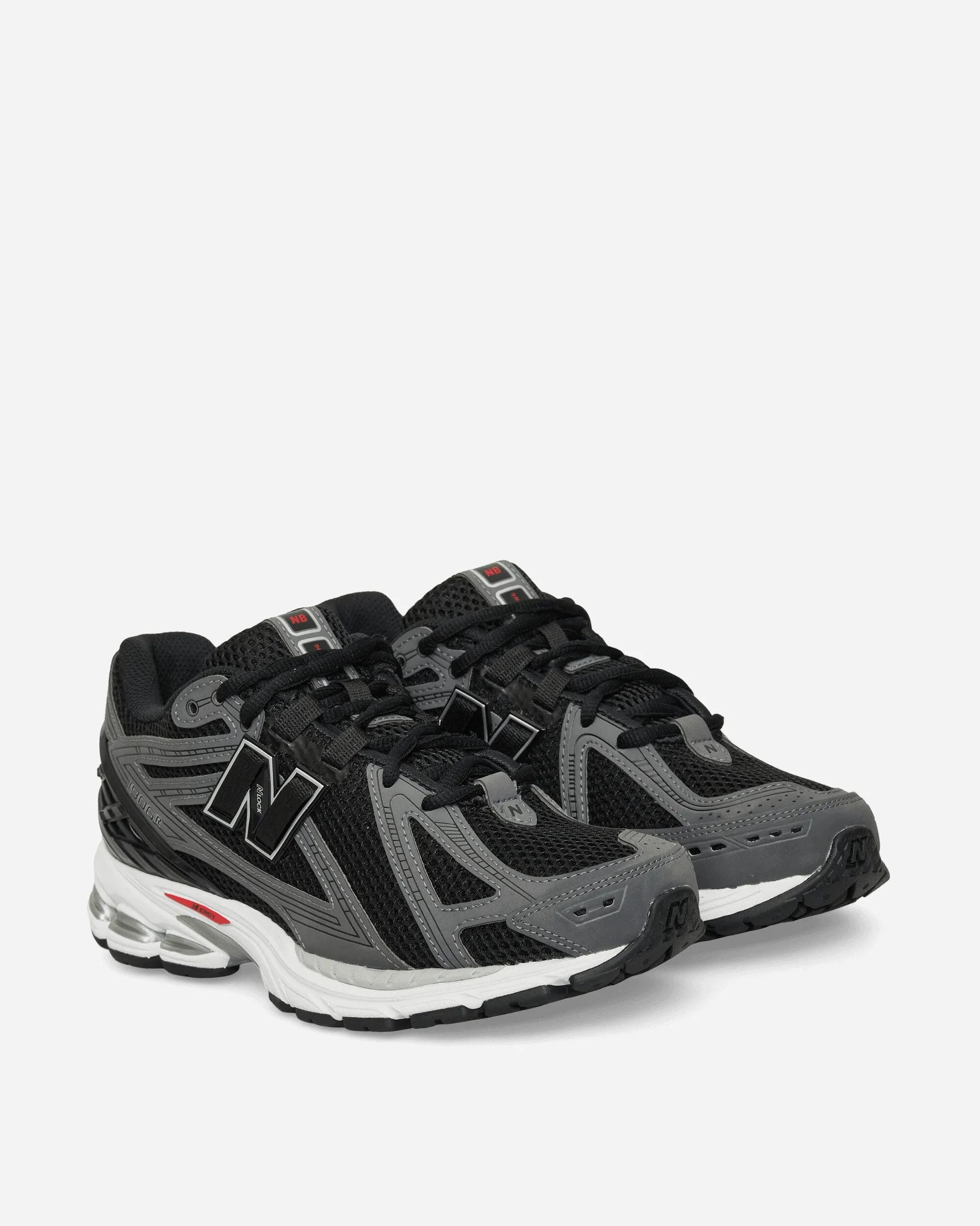 1906R Sneakers Black / Team Red / Castlerock Low Touch Phylon Midsole Construction