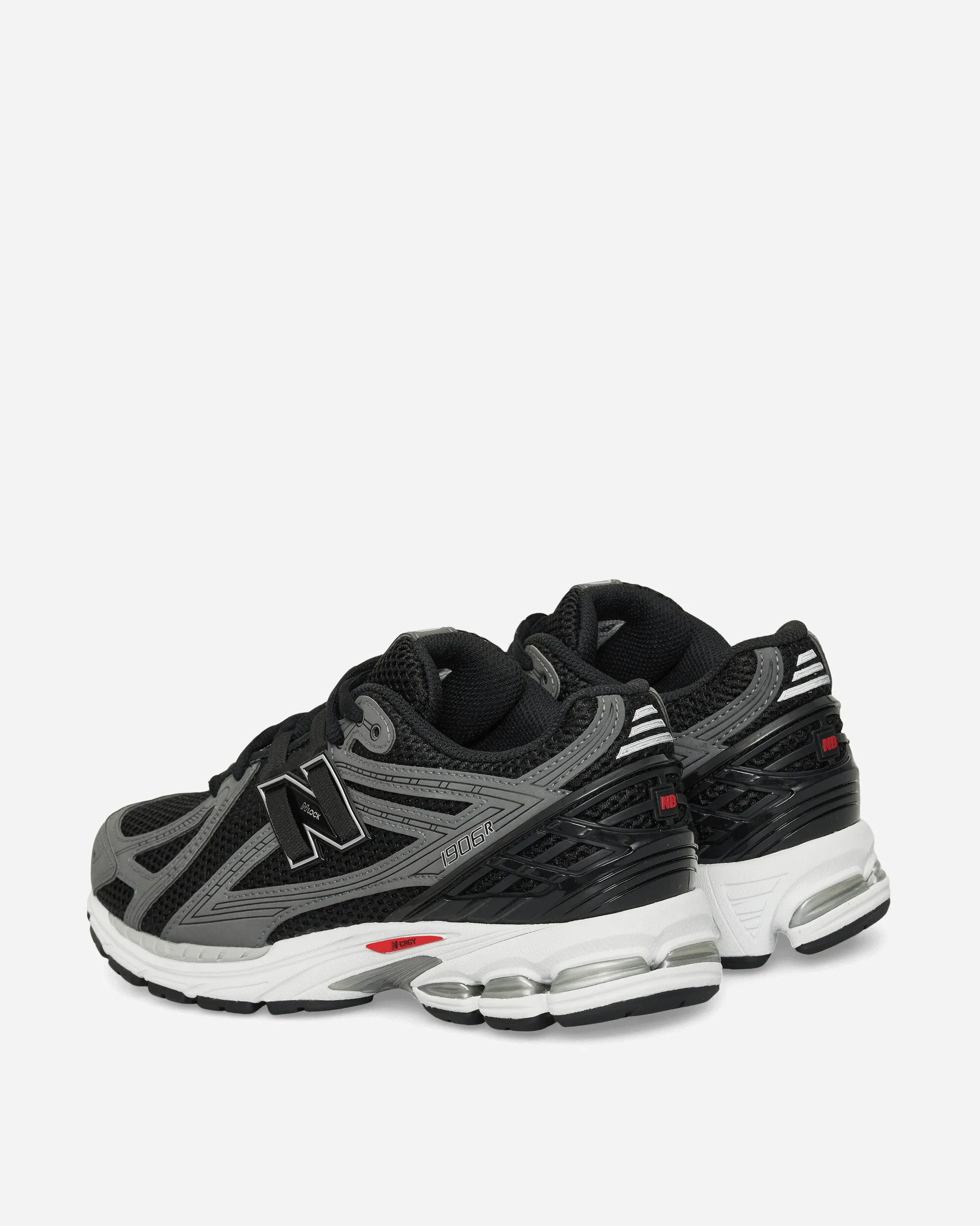 Padded Fit High Rebound Sole 1906R Sneakers Black / Team Red / Castlerock