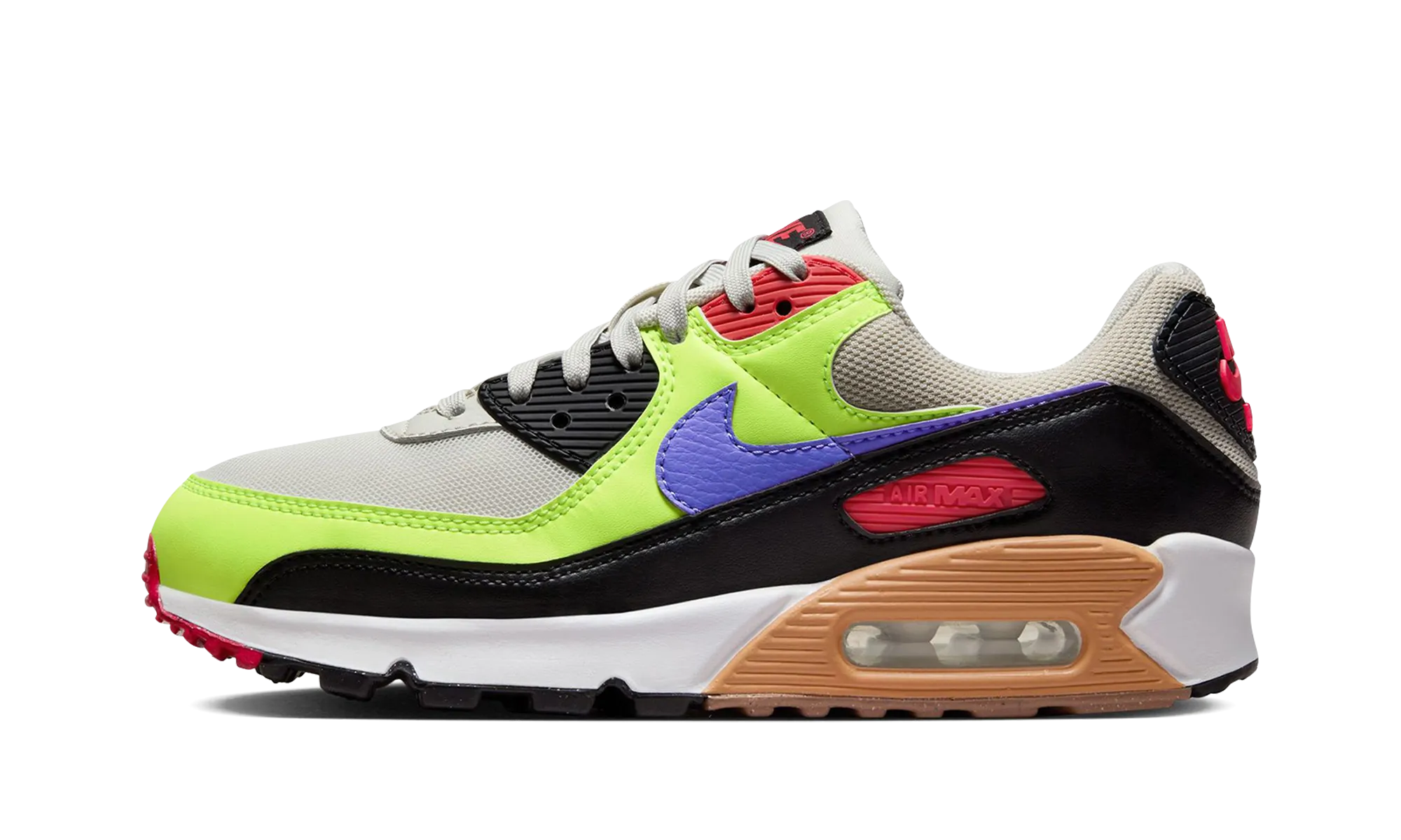 Air Max 90 WMNS "Volt Light Bone Ultramarine" good grip shoe property quick - drying - technology shoes