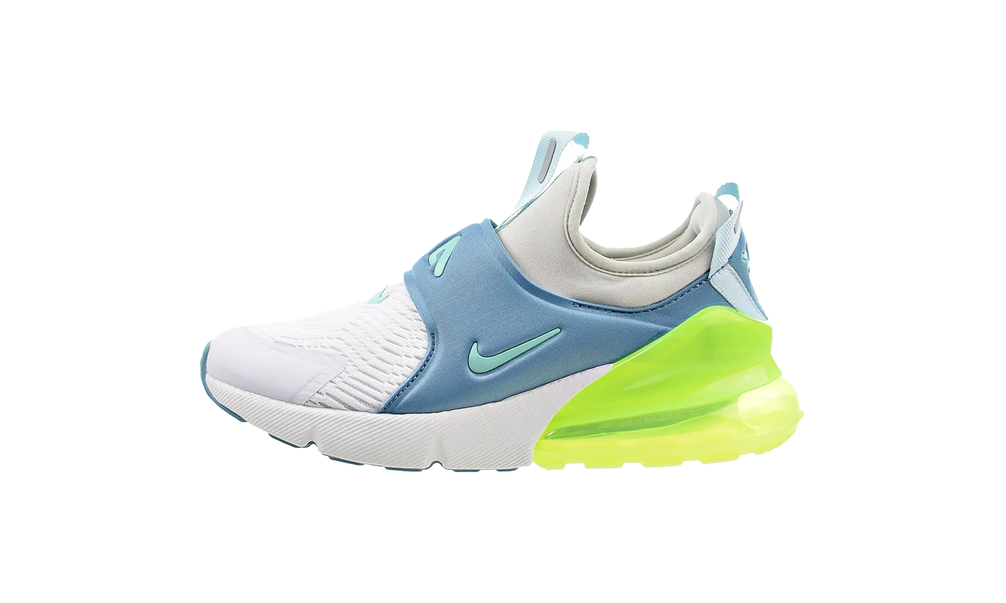 Air Max 270 Extreme GS "Light Bone-Tropical Twist-White" stiff material shoe matter