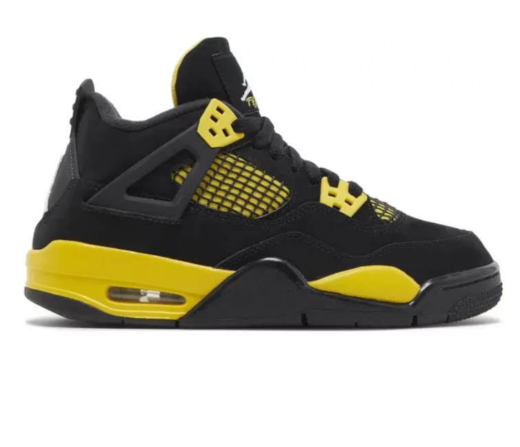 (GS) Nike Air Jordan 4 Retro (Thunder) Odor Resistant Insole